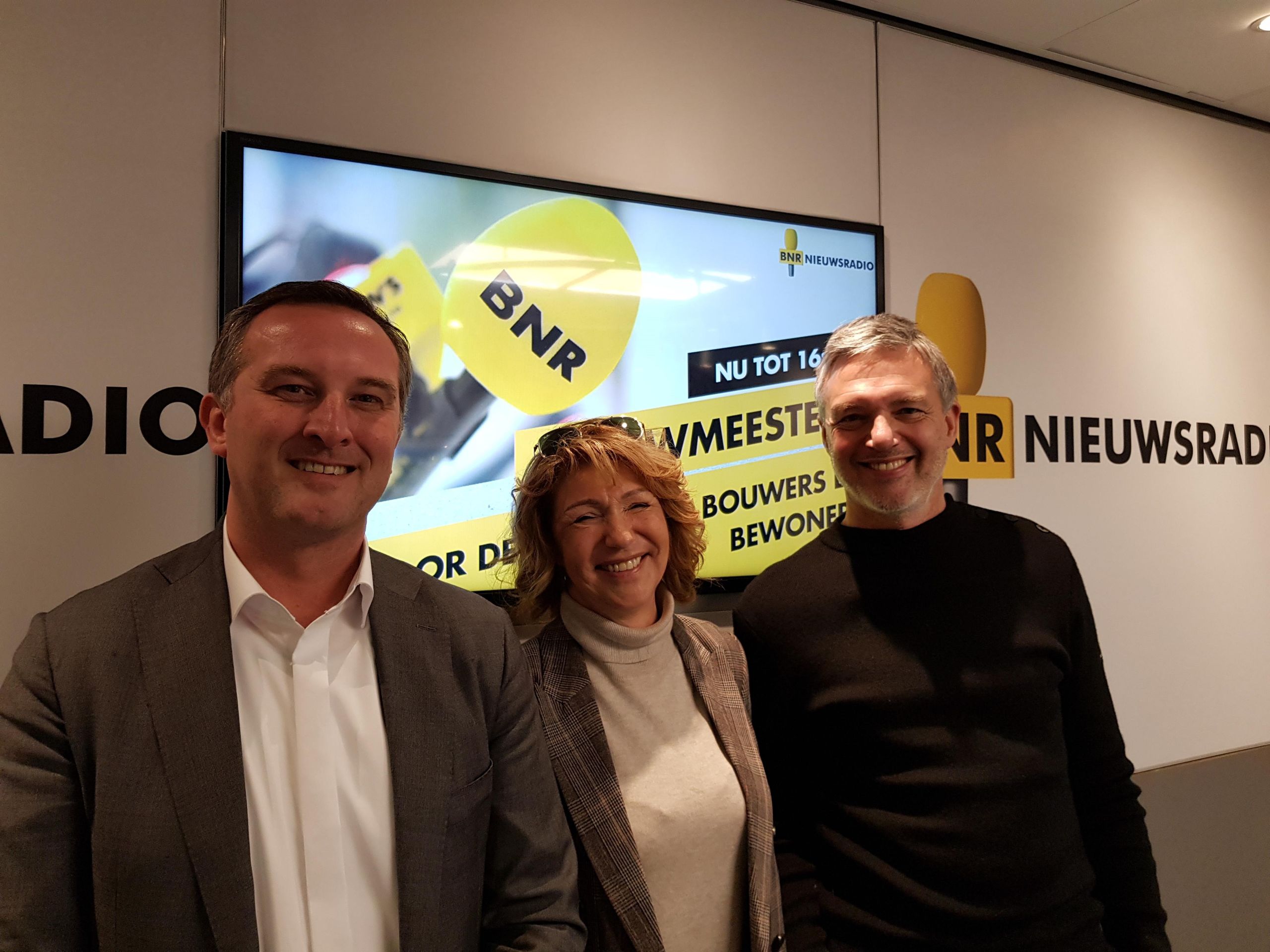 V.l.n.r.: Edwin de Kuiper, Anneke Witte en Paul Laseur.