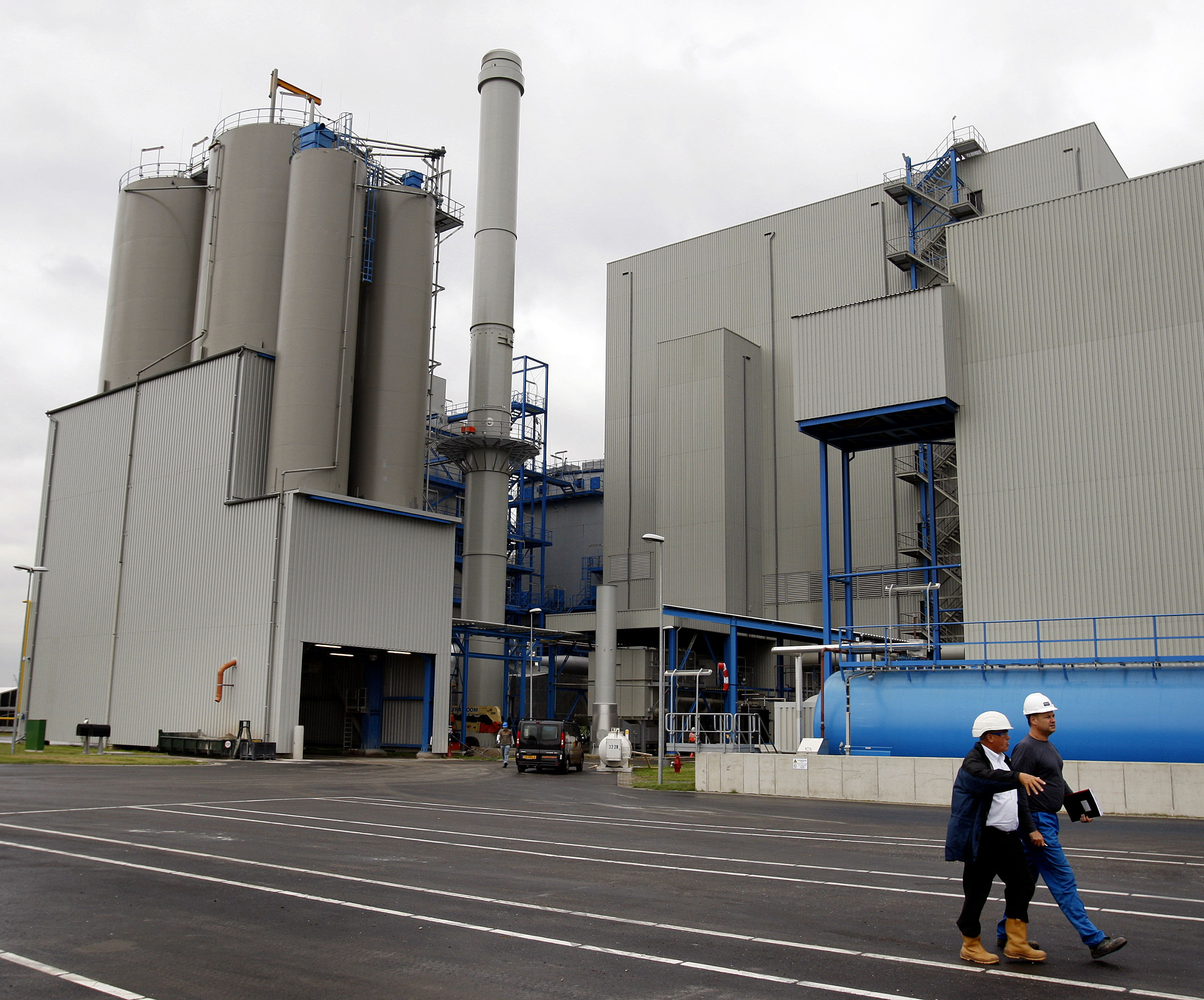 2008: De biomassacentrale in Moerdijk, de eerste op het Europese vasteland