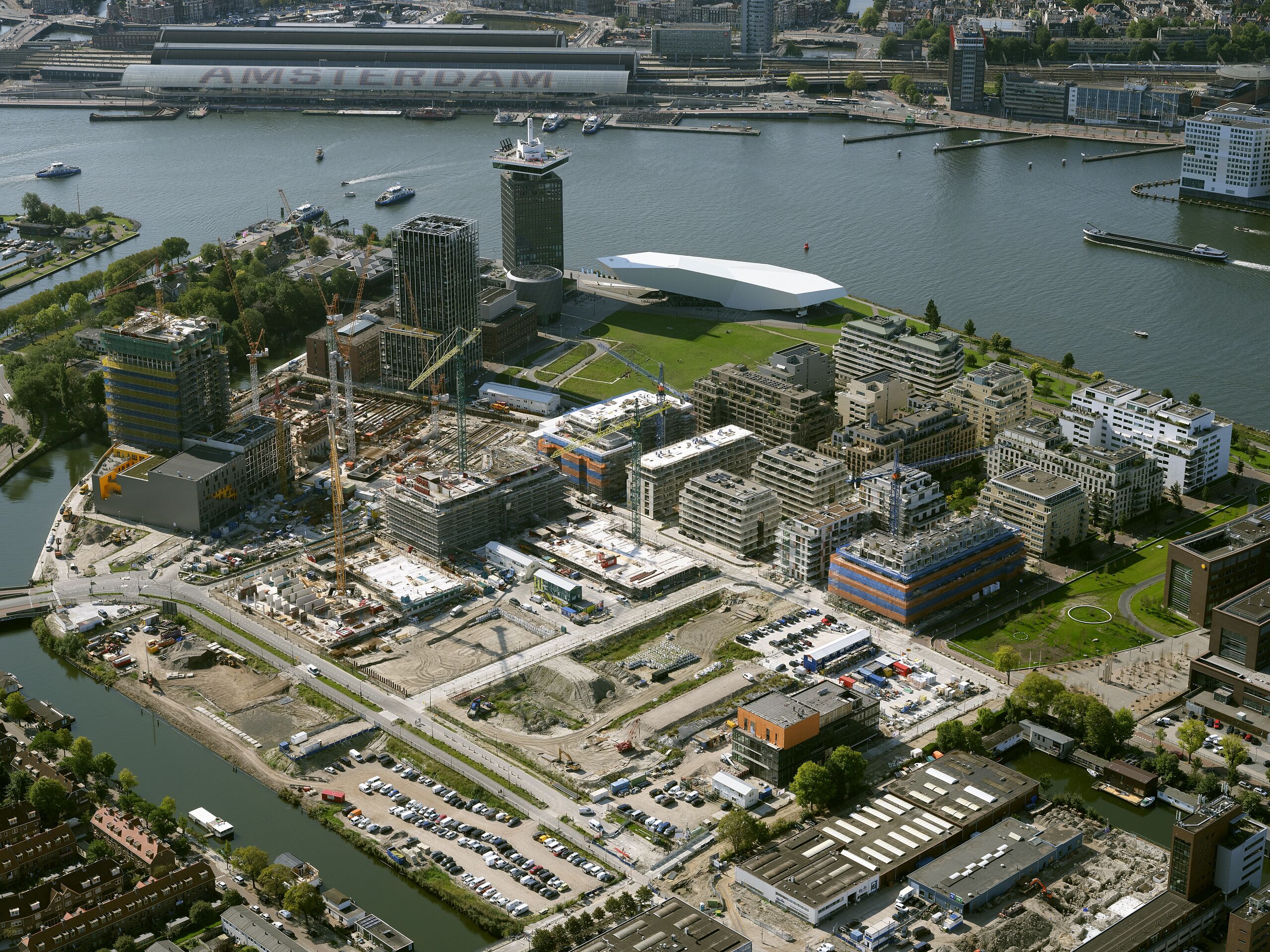 De stadswijk Overhoeks