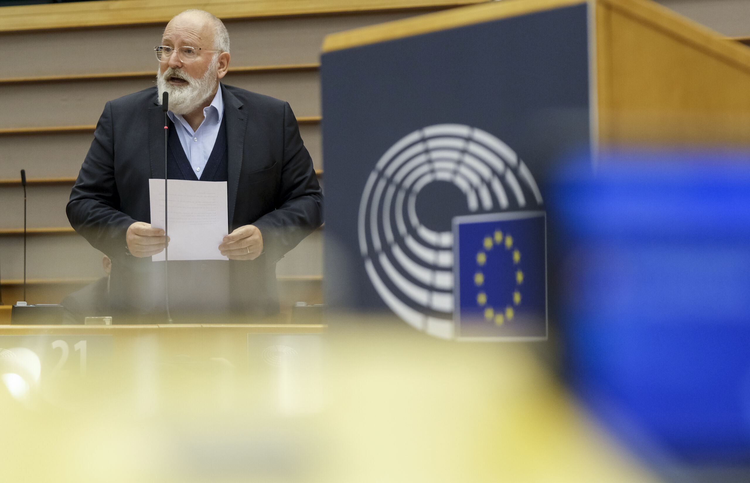 EC-vice-voorzitter Frans Timmermans 