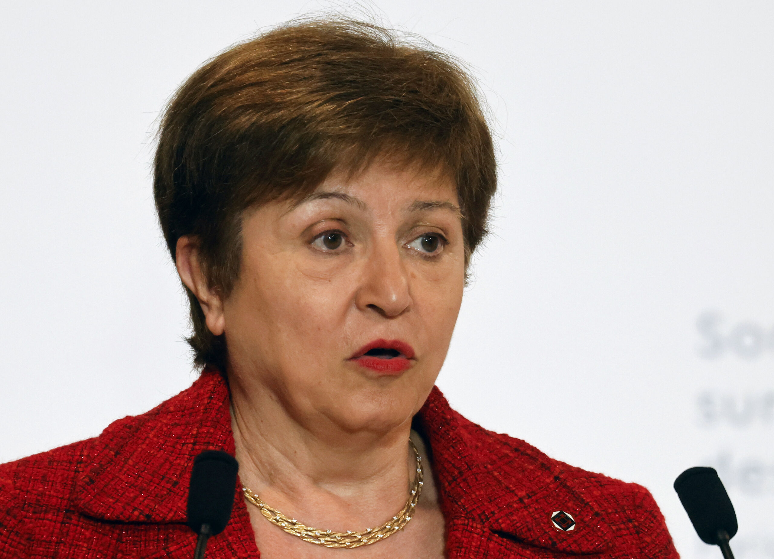 Kristalina Georgieva, topvrouw van het IMF.
