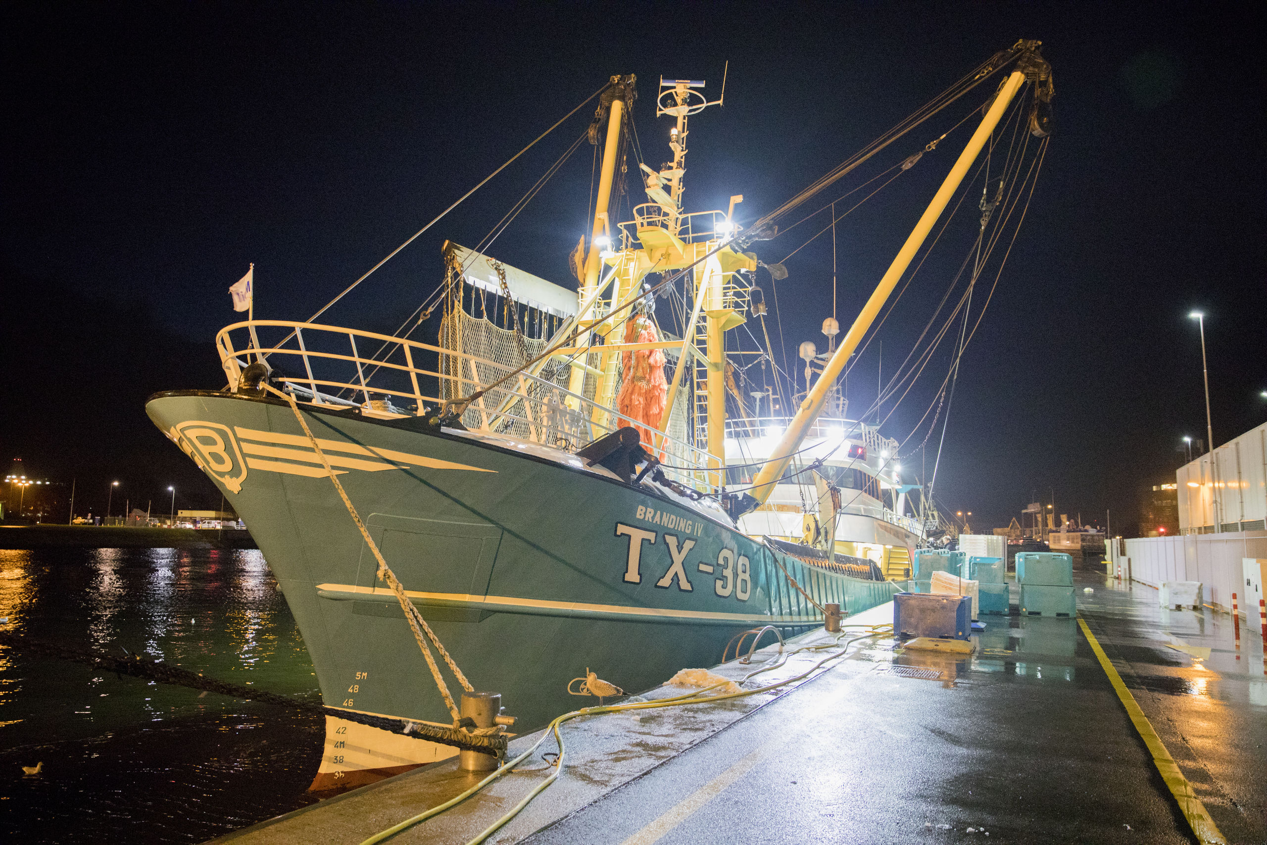 Een Texelse vissersboot