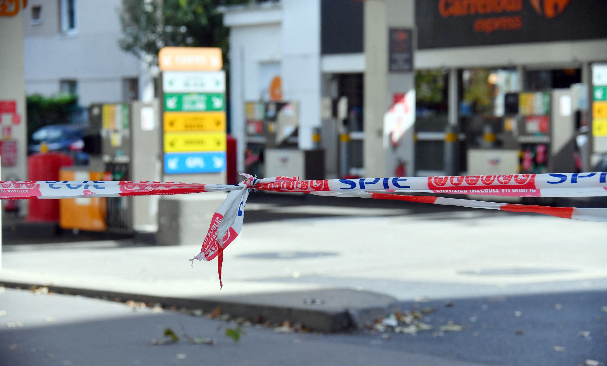 Cette station-service TotalEnergies est temporairement fermée en raison de la grève.