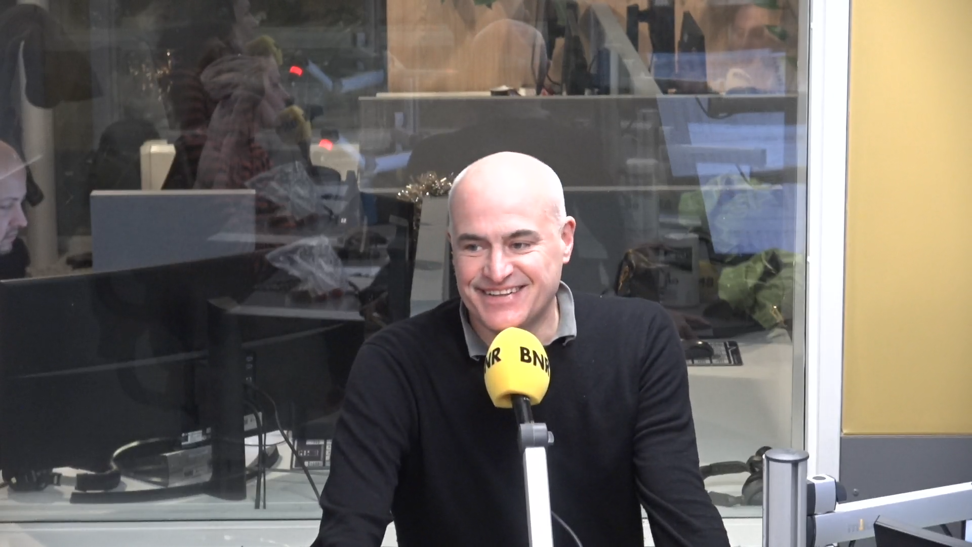 Mark Koster bij BNR