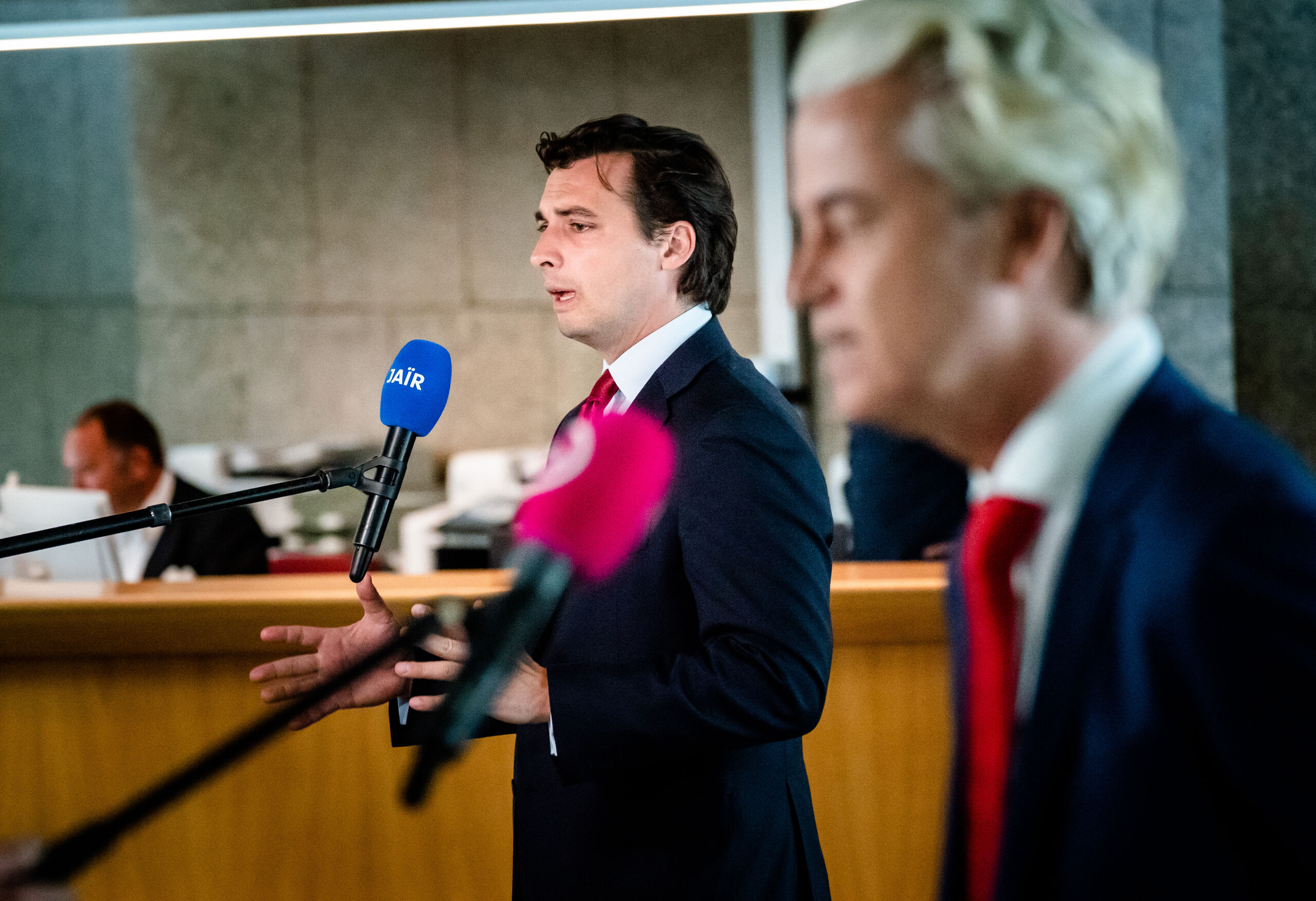 Thierry Baudet & Geert Wilders, leiders van FvD en PVV.