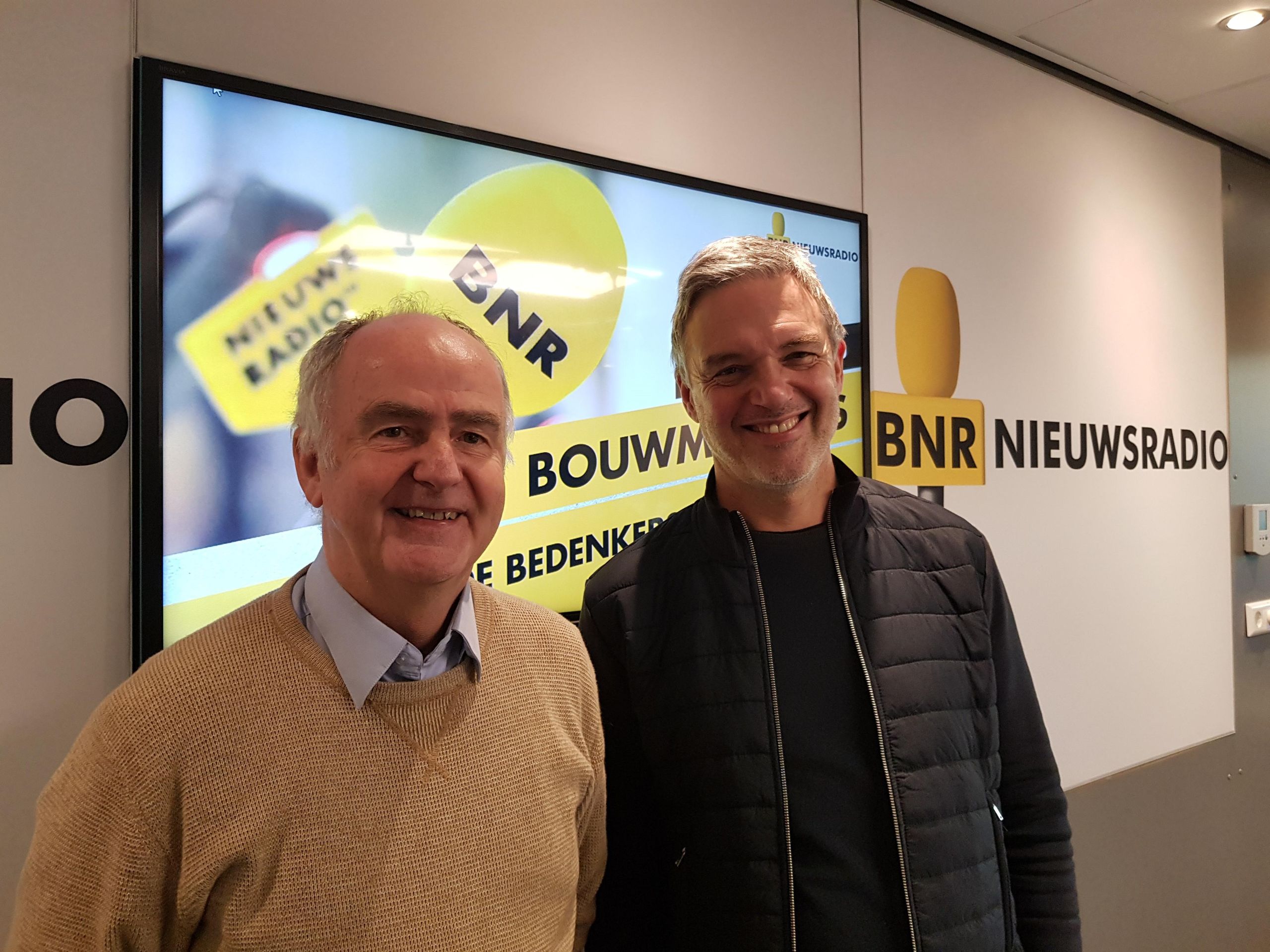 Prof.dr. Jacob de Boer (VU) en Paul Laseur