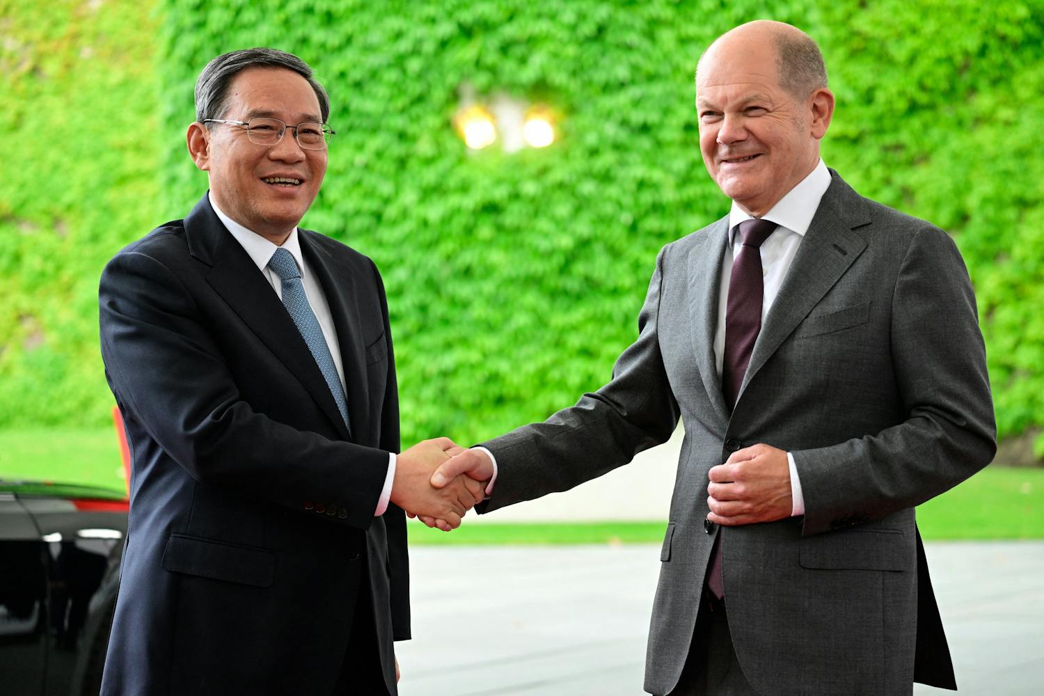 Deutschland strebt Beziehungen zu China an