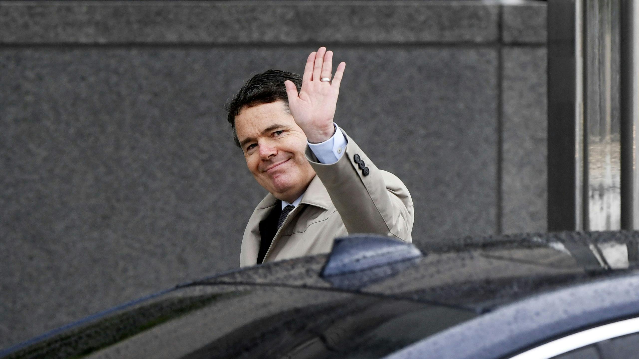 De Ierse minister van financien Paschal Donohoe, nu de nieuwe voorzitter van de Eurogroep