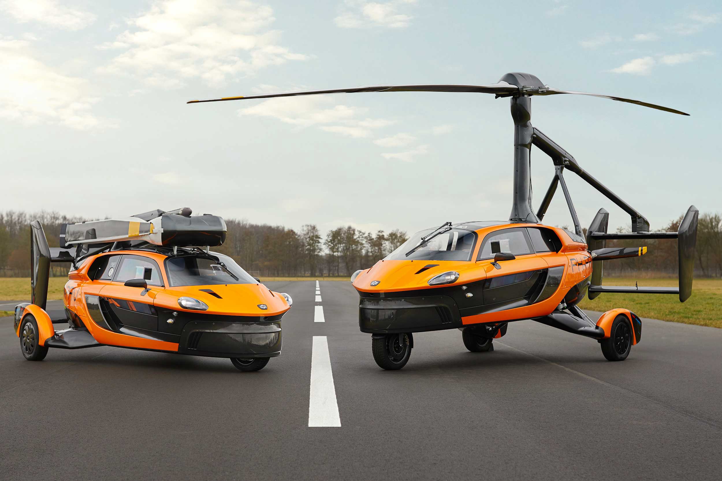 De vliegende auto van Pal-V gaat komend jaar de lucht in