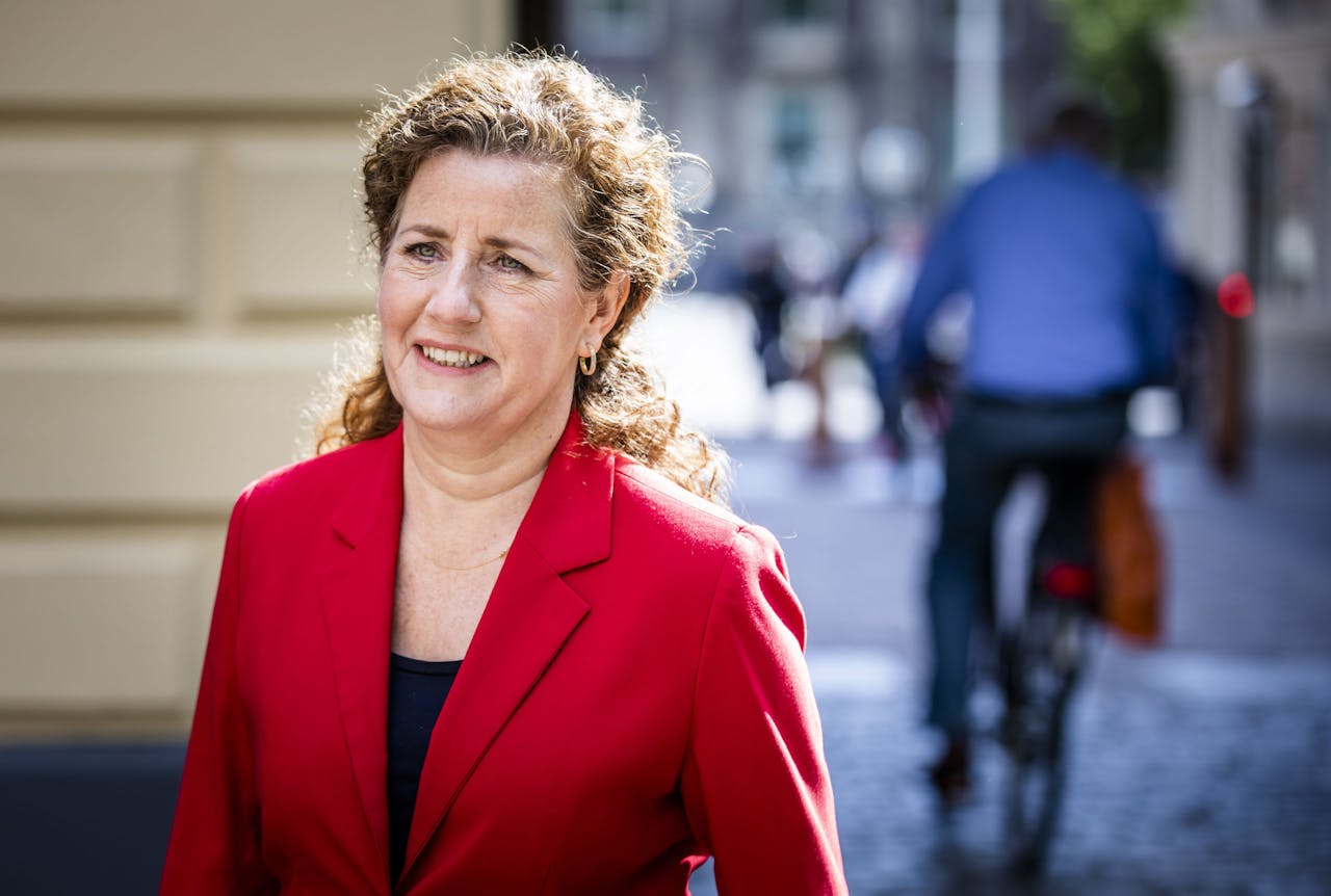 Minister Ingrid van Engelshoven van Onderwijs, Cultuur en Wetenschappen (D66)