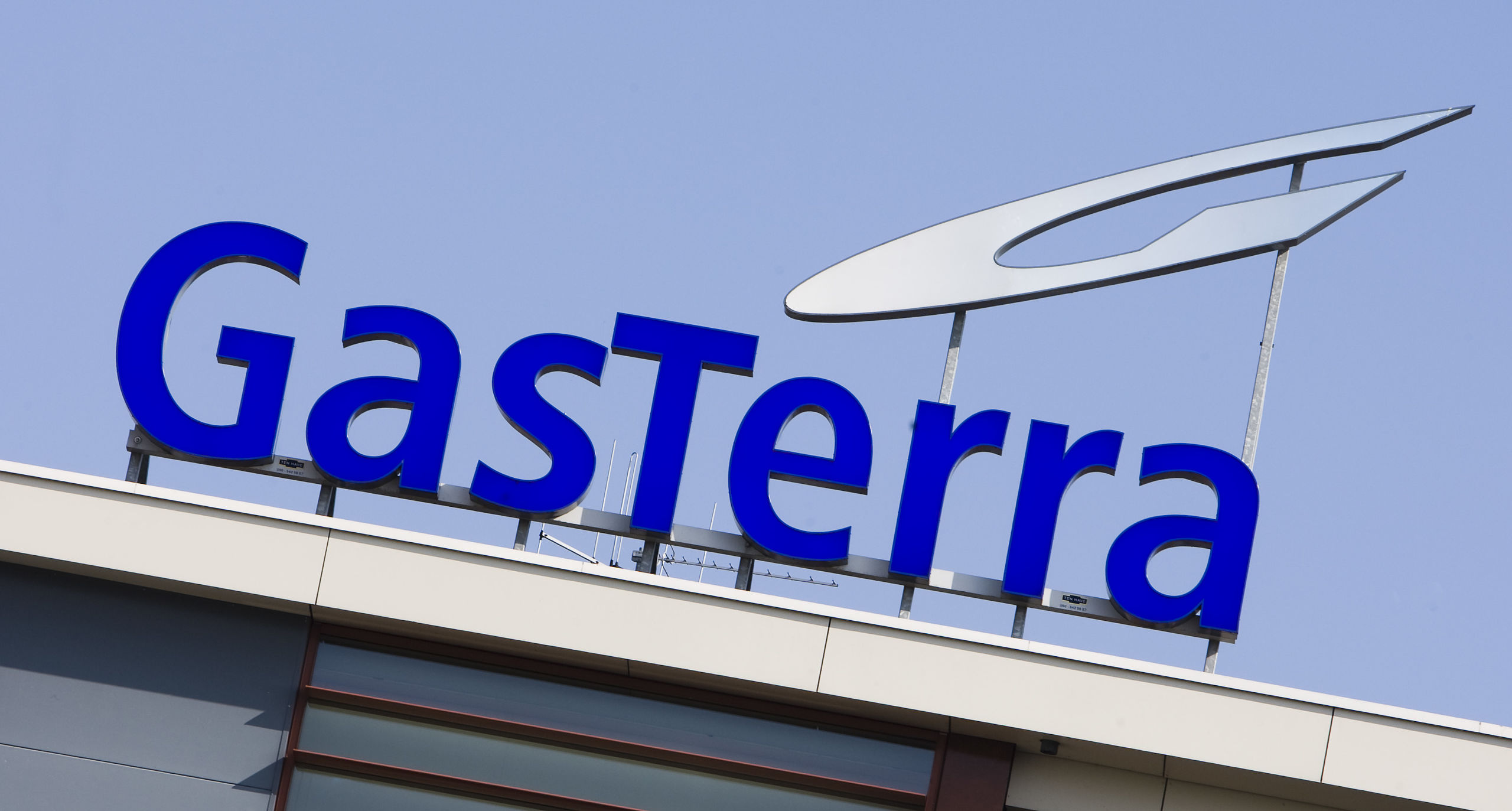 De kantoren van GasTerra in Groningen. GasTerra is een handelsonderneming in aardgas die actief is op de Europese energiemarkt. Nederlands en buitenlands gas worden onder andere door GasTerra verhandeld op de zogenaamde Title Transfer Facility, een virtuele handelsplaats voor de verkoop van aardgas. 