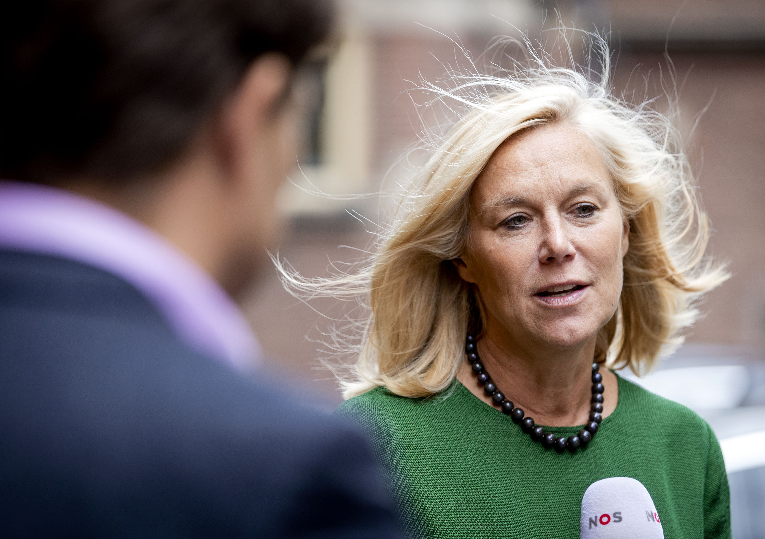 Minister Sigrid Kaag voor Buitenlandse Handel en Ontwikkelingssamenwerking