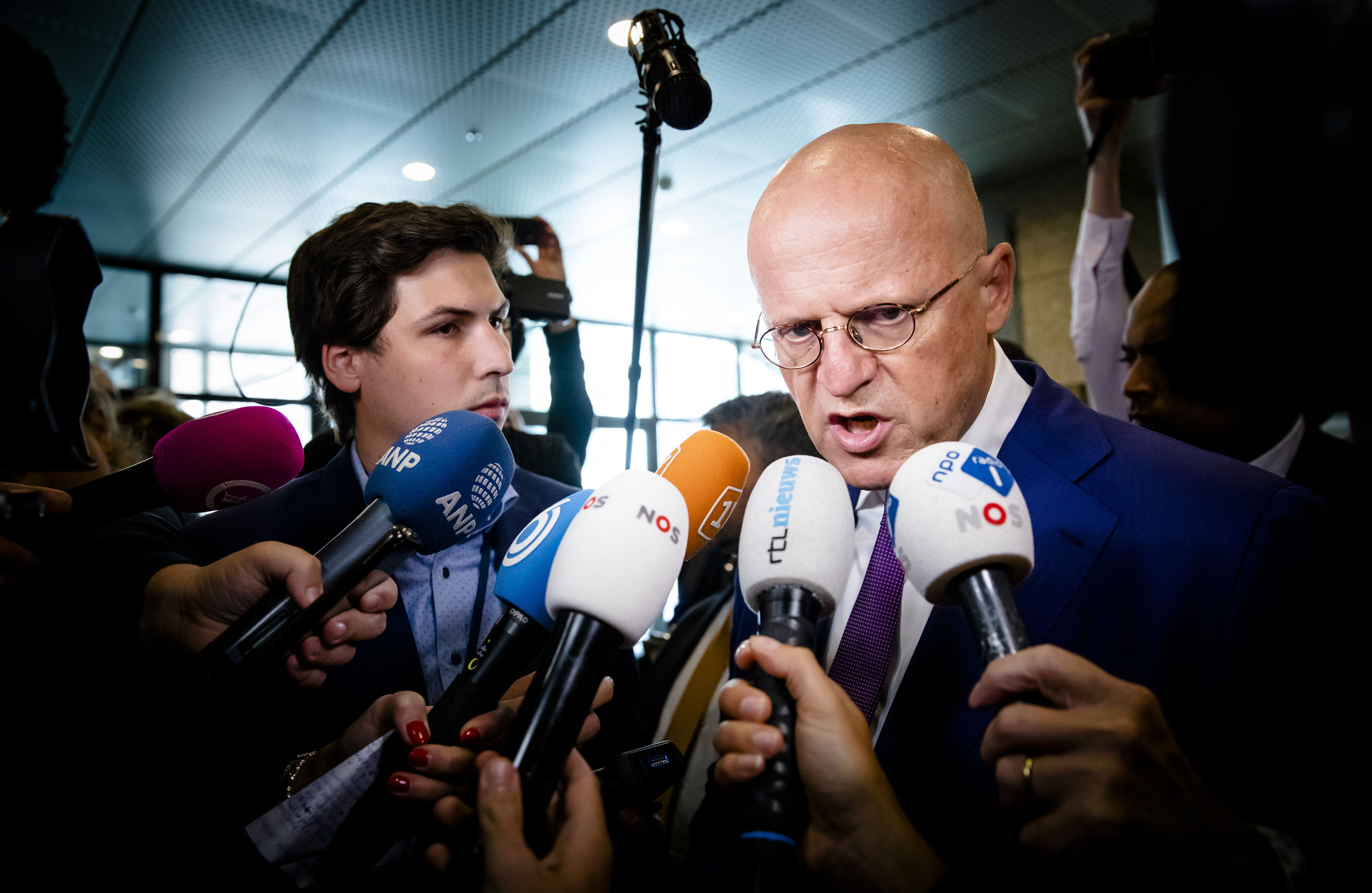 Minister Ferd Grapperhaus van Justitie reageert op de liquidatie van advocaat Derk Wiersum