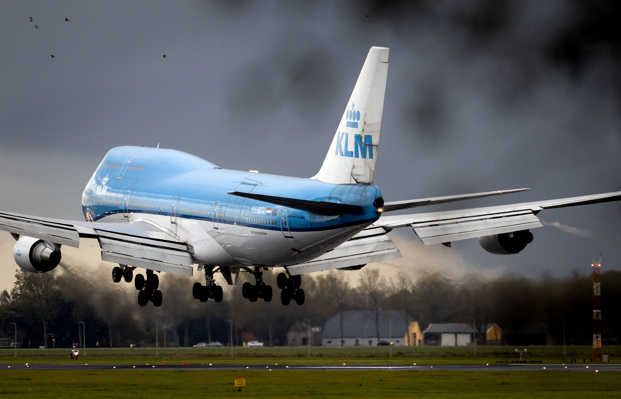 De laatste Boeing 747-400 van KLM 