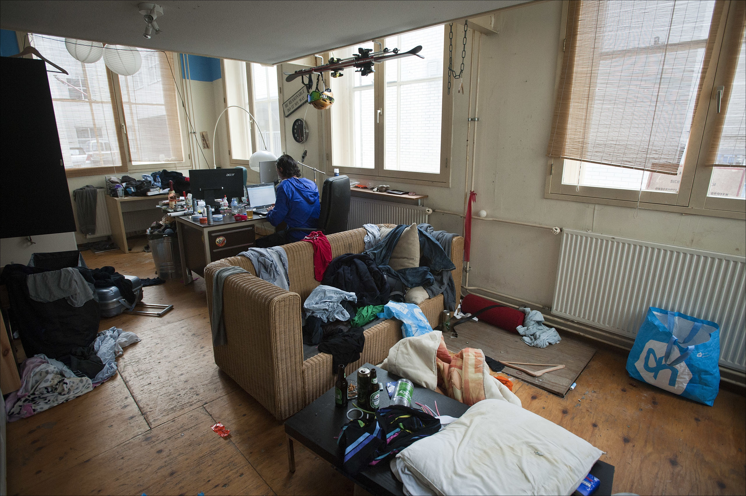 Een 'normaal' studentenhuis