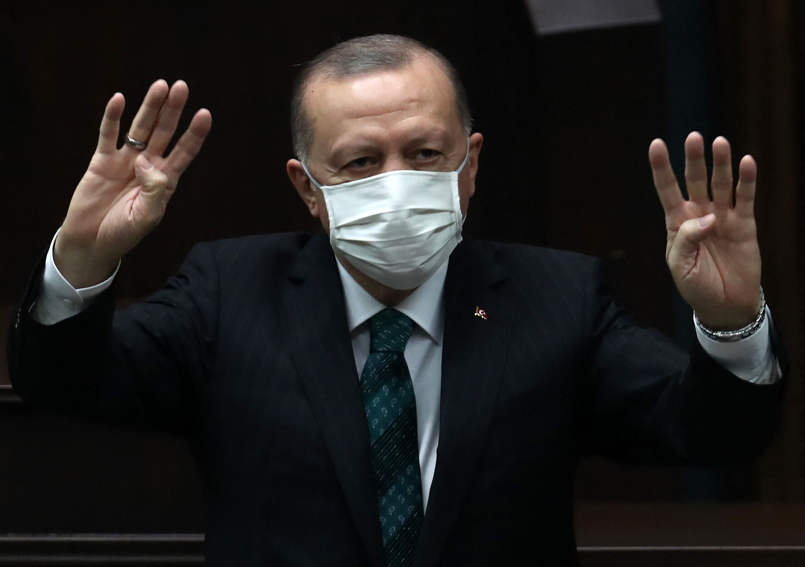 Turks president Recep Tayyip Erdogan (AK-partij)