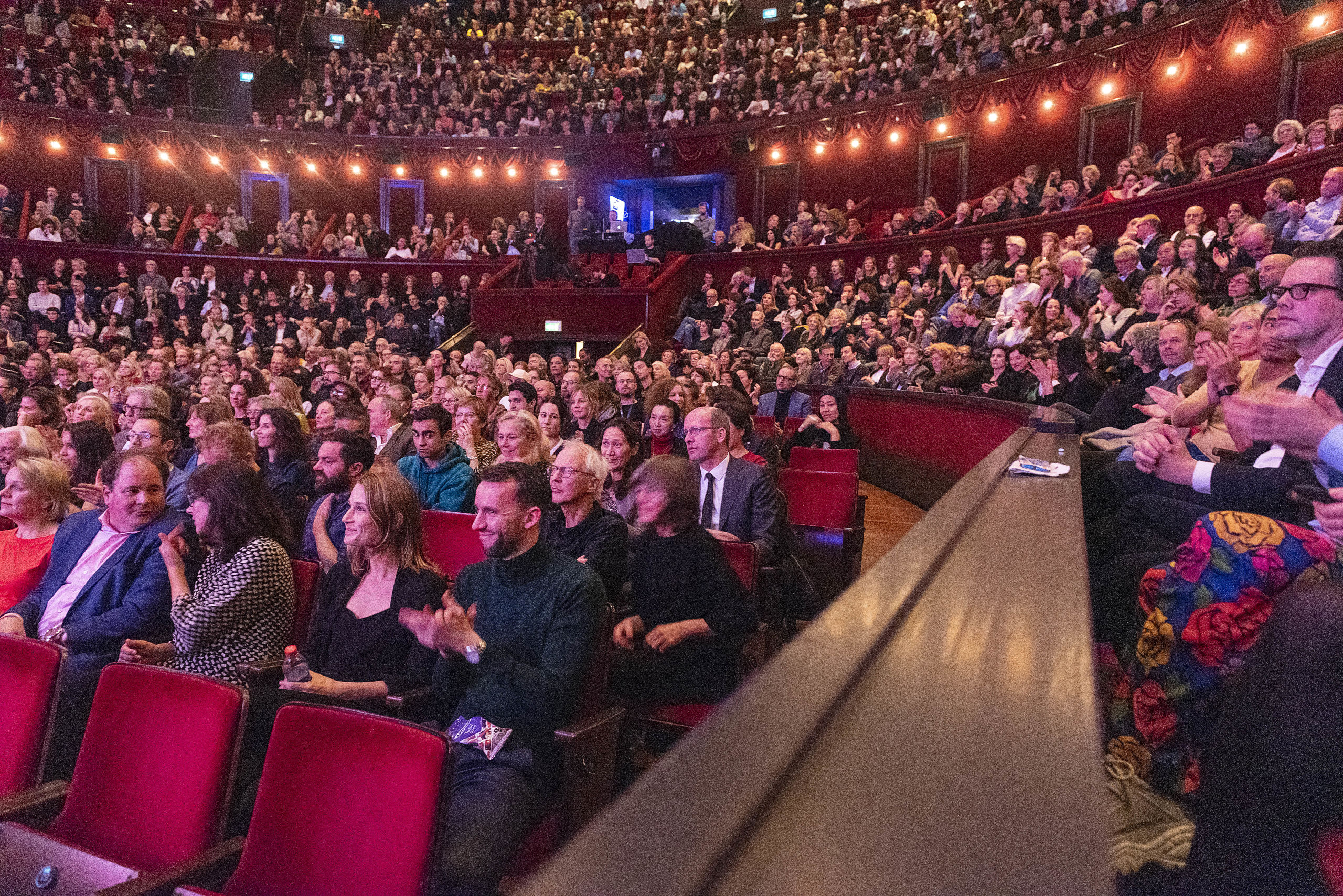 De openingsavond van het Internationale Documentaire Festival.