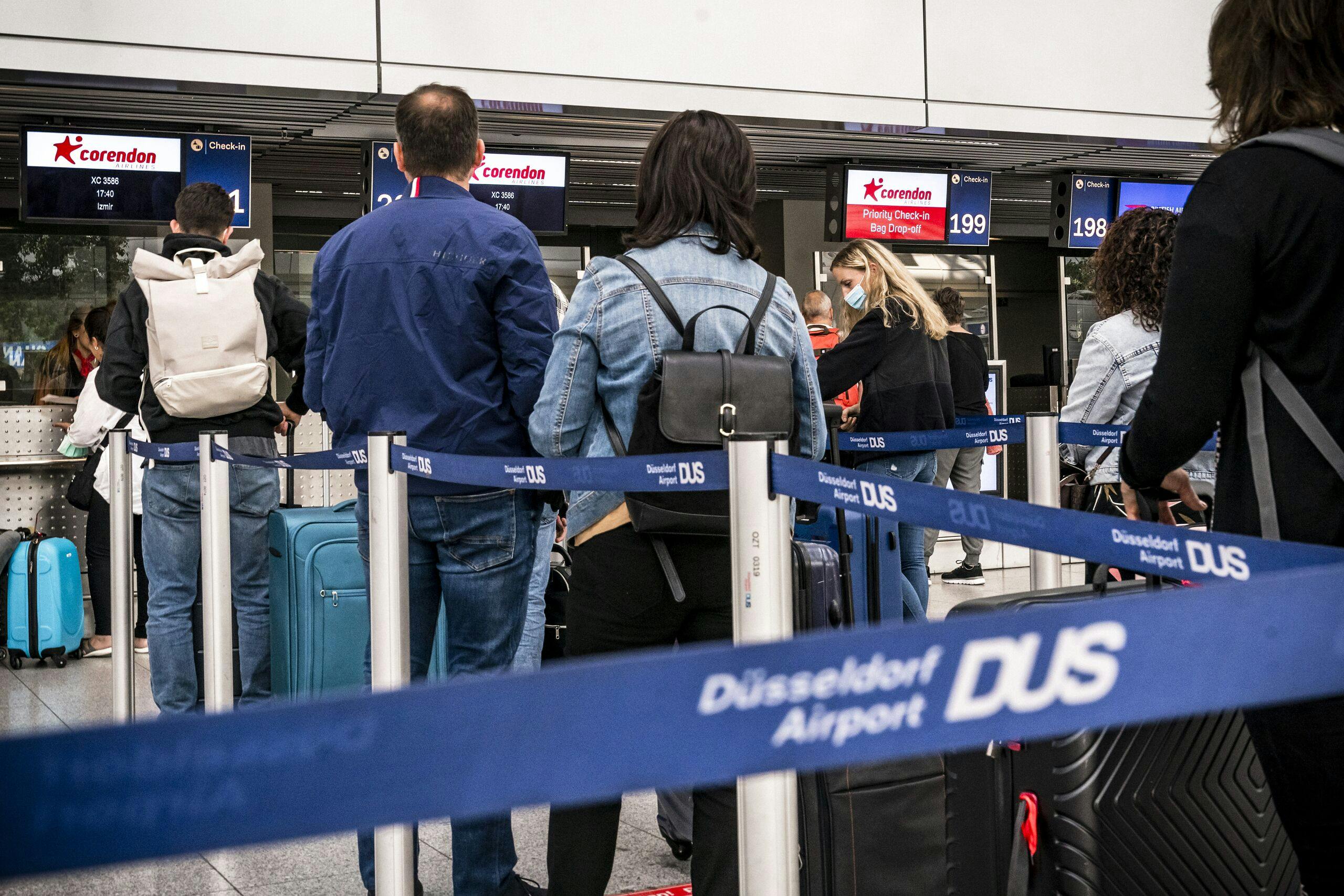 Auch Deutschland kämpft mit dem Reisendenchaos am Düsseldorfer Flughafen