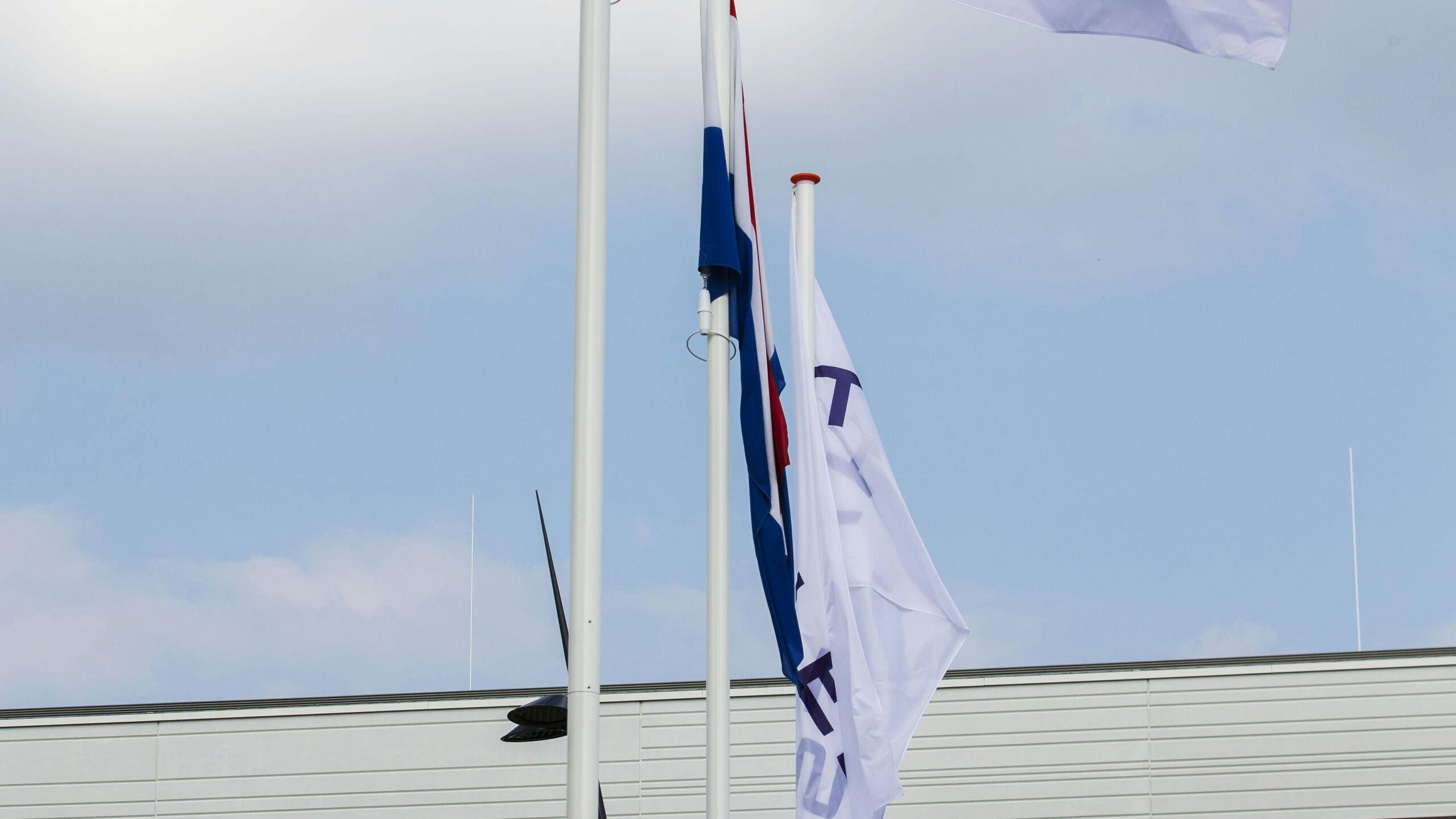 Het nieuwe pand van hightechbedrijf Thales Nederland.