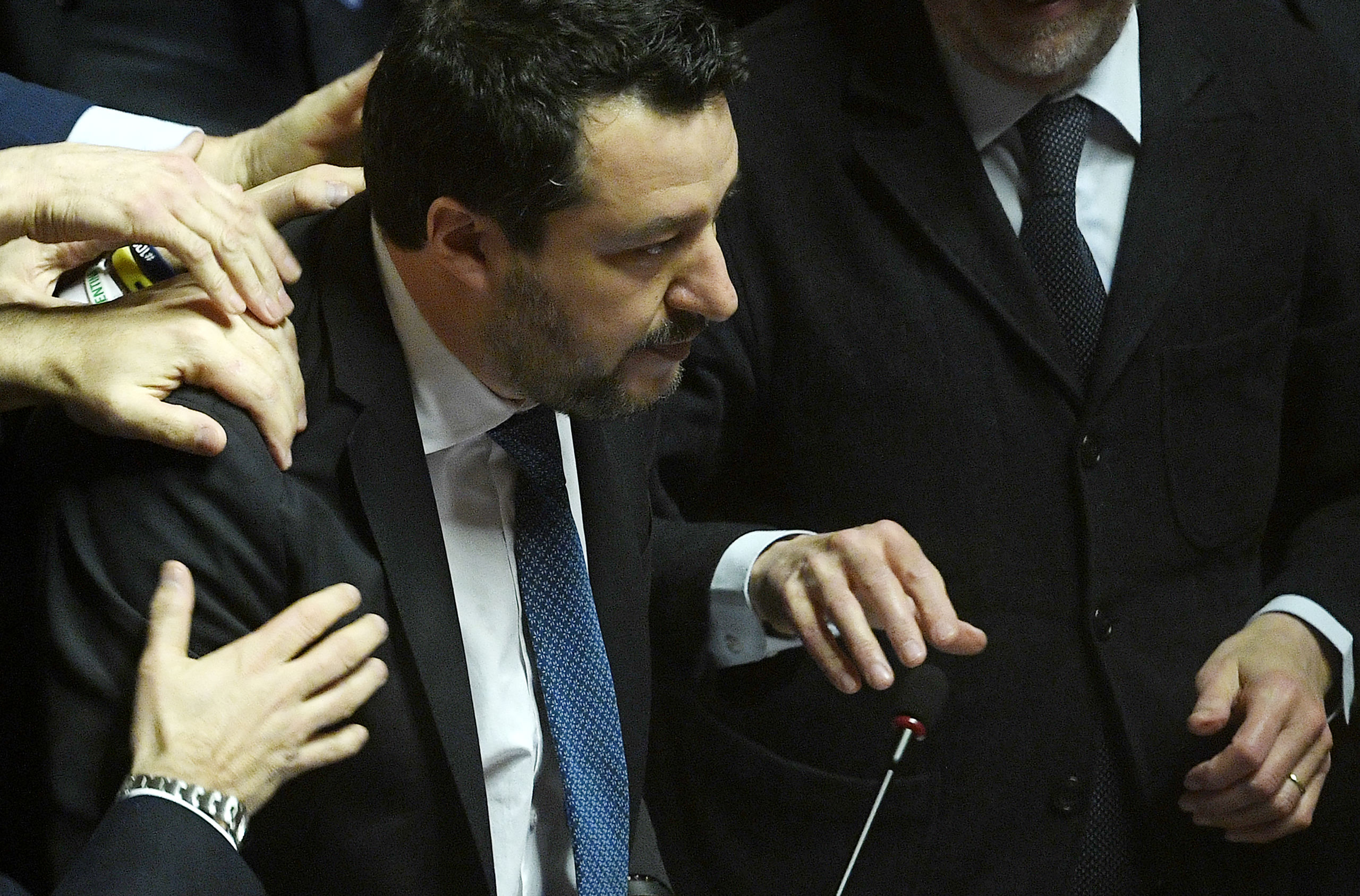 Matteo Salvini, politicus van de rechtse partij Lega
