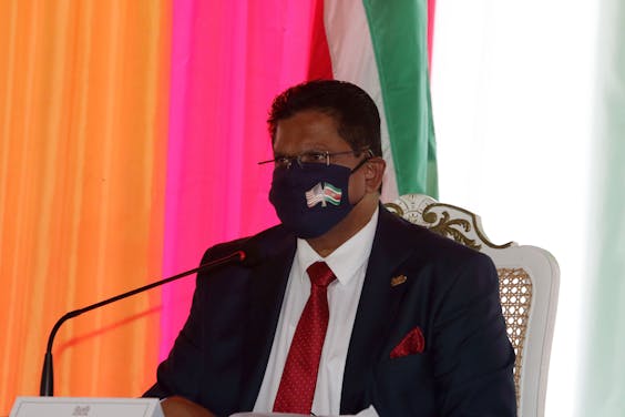 President Chan Santokhi van Suriname