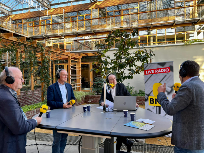 BNR De Wereld vanaf de campus van de Wageningen University & Research