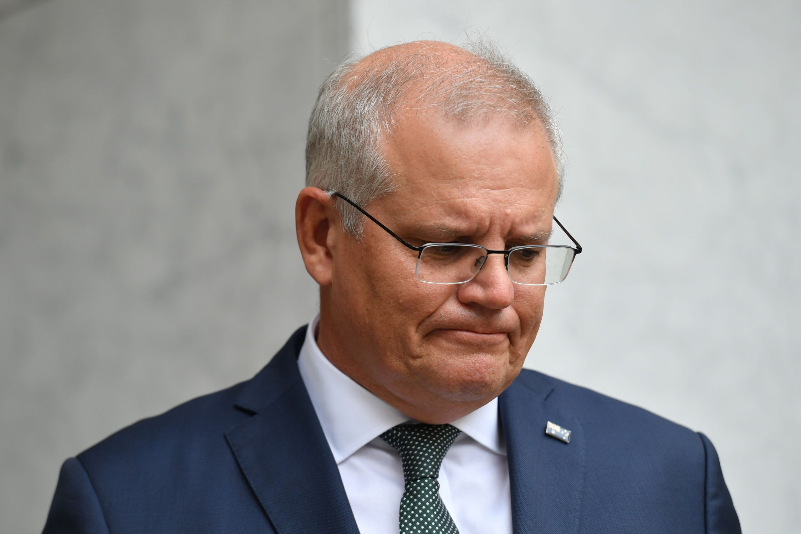 De Australische premier Scott Morrison