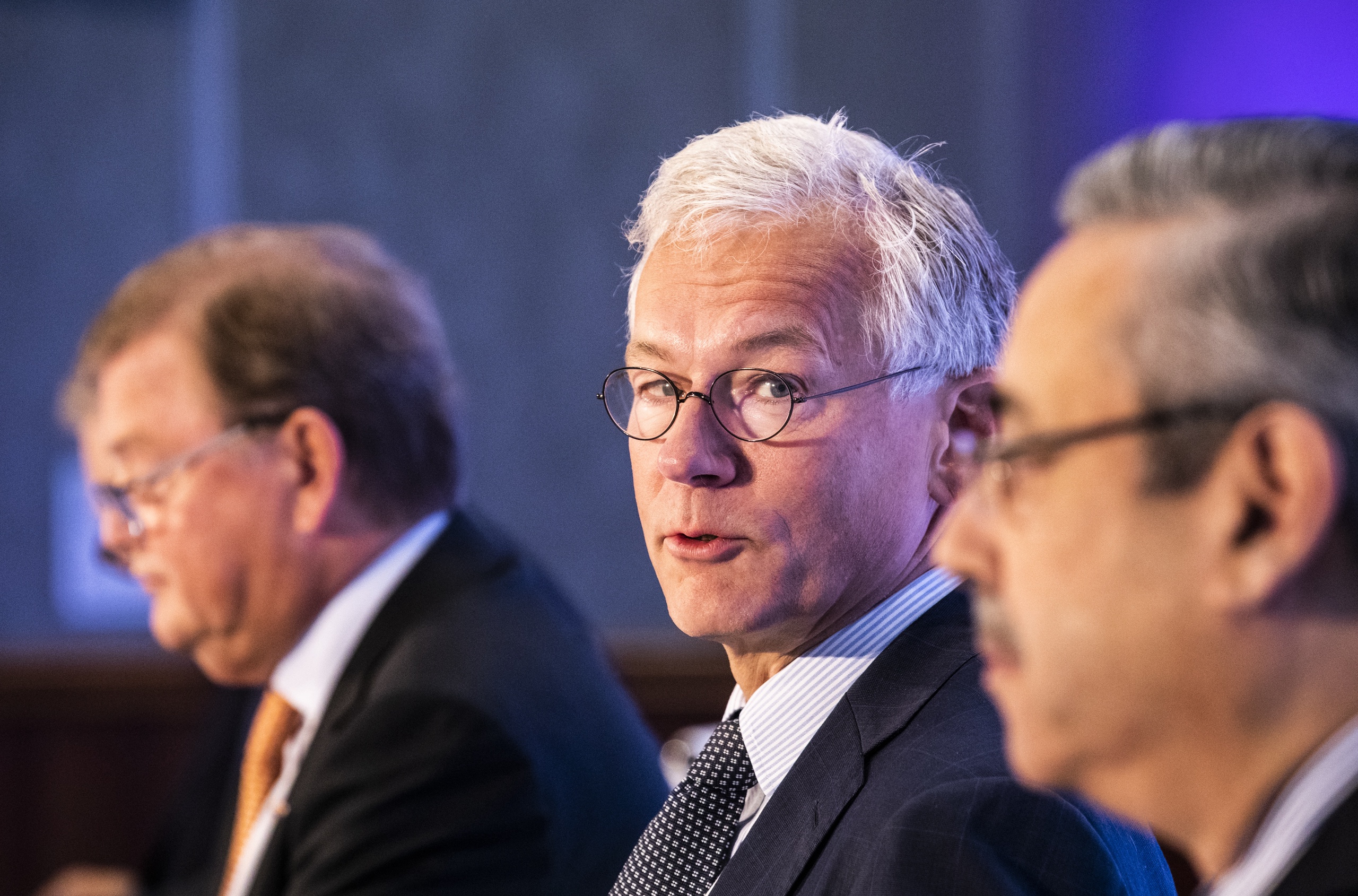 Former Philips CEO Frans van Houten.  The board of Philips waives the bonuses for last year.  Van Houten has not relinquished his bonuses. 