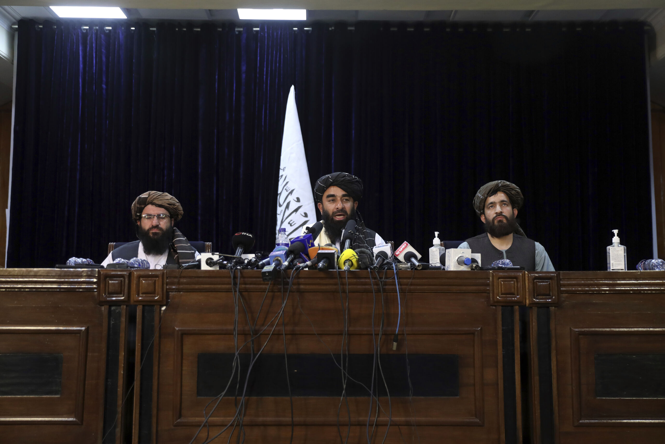 Talibanwoordvoerder Zabihullah Mujahid