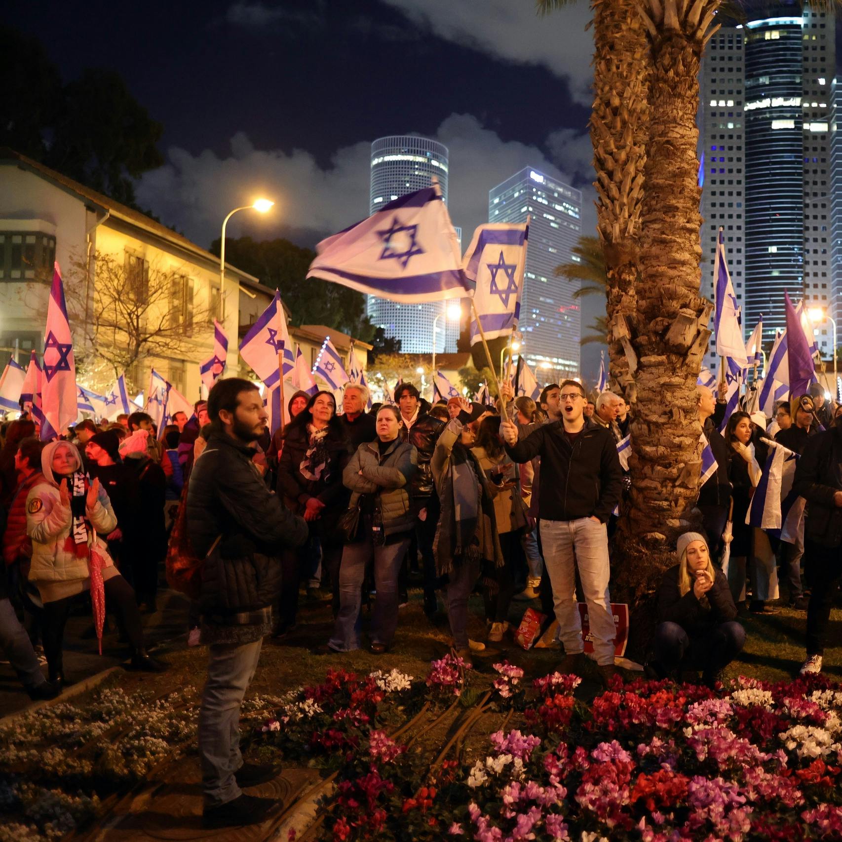 Tienduizenden Israëli's protesteren tegen regeringsplannen