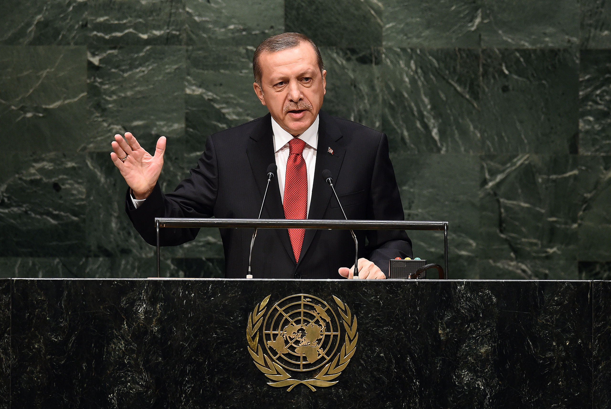 President van Turkije Recep Tayyip Erdogan.