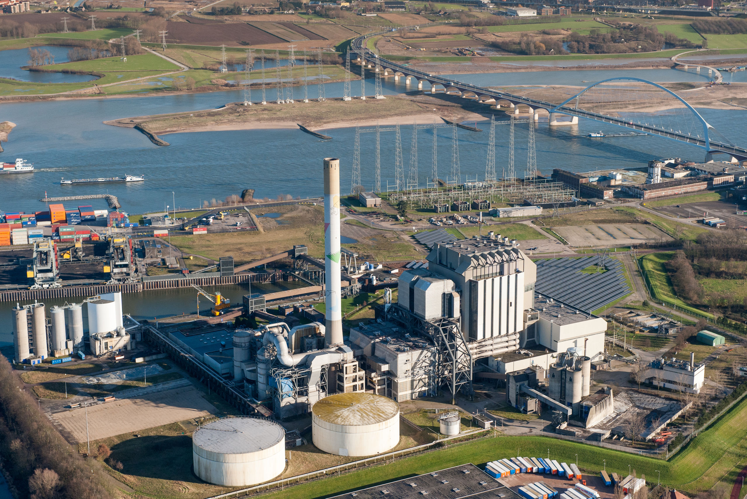 Nijmegen - GDF Suez Biomassacentrale 