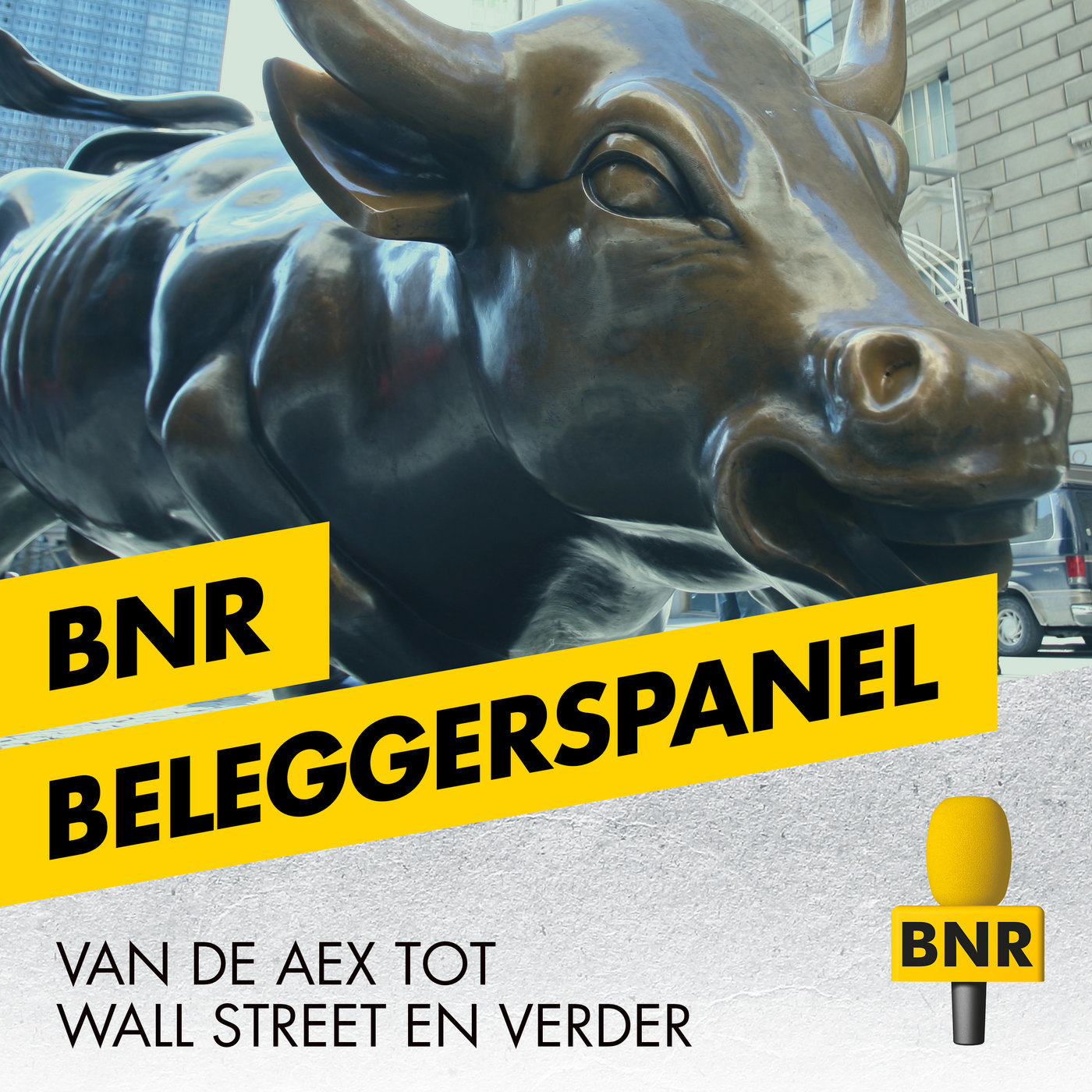 BNR radio vormgeving voor de losse programma’s beleggerspanel