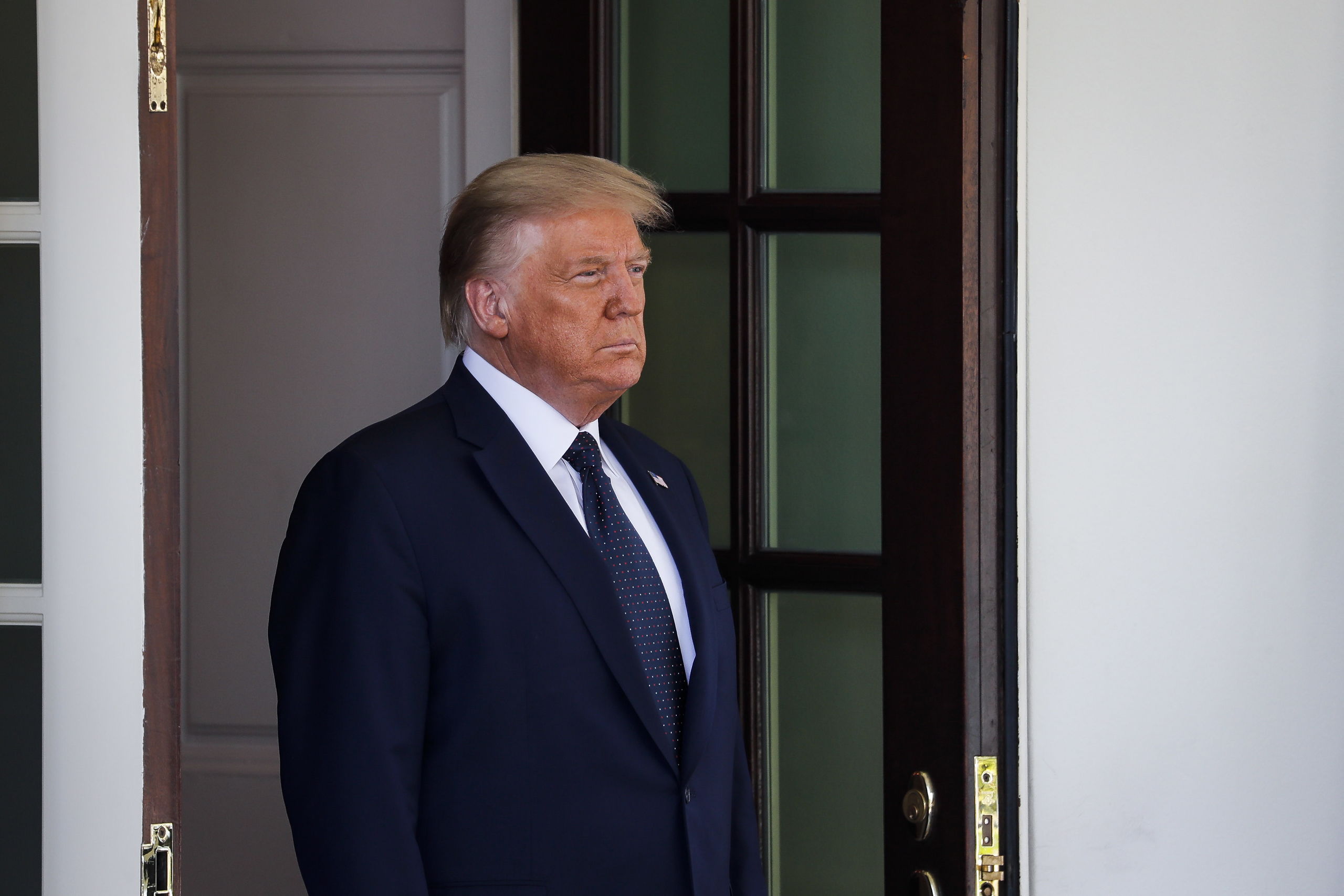 De Amerikaanse president Donald Trump