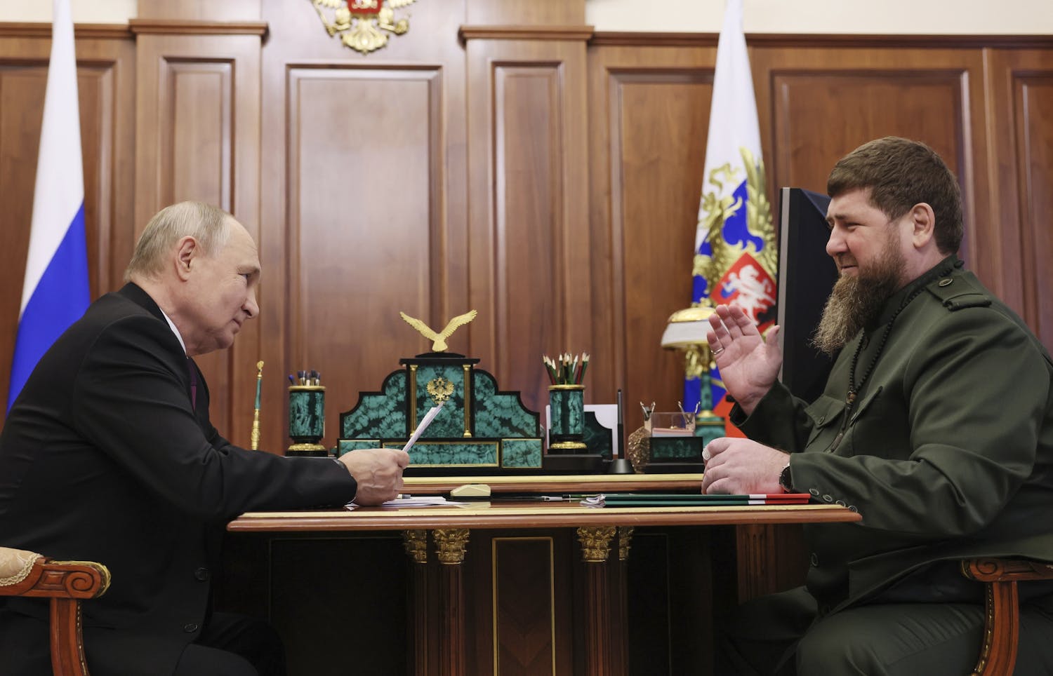 Der tschetschenische Diktator Kadyrow lebt noch und hat keine Angst vor Abrams-Panzern