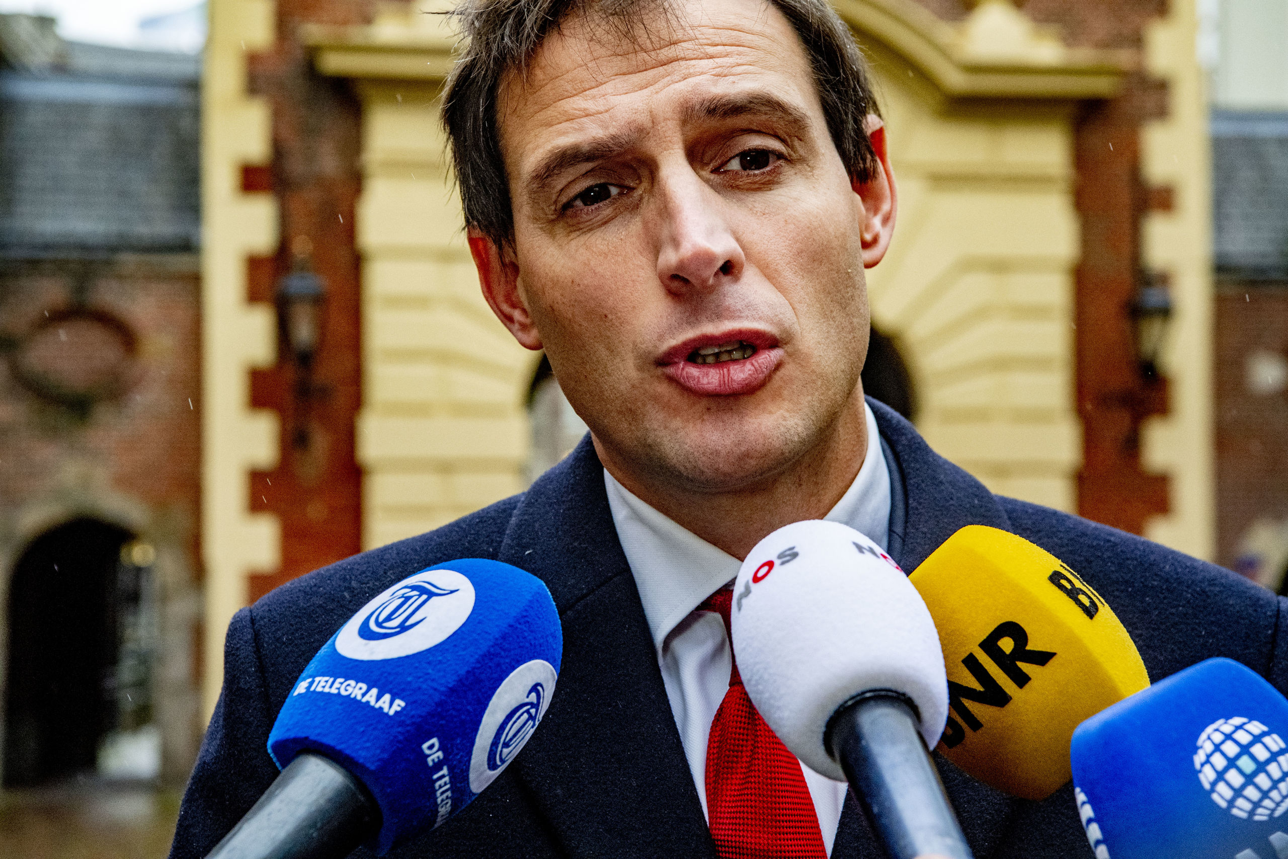 Minister Wopke Hoekstra van Financien