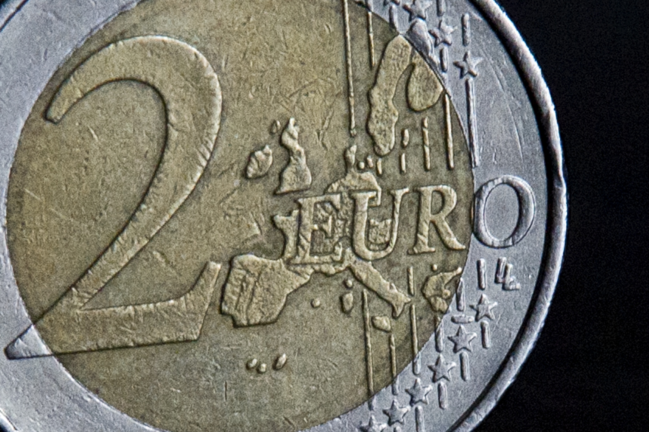 2 euro-munt.