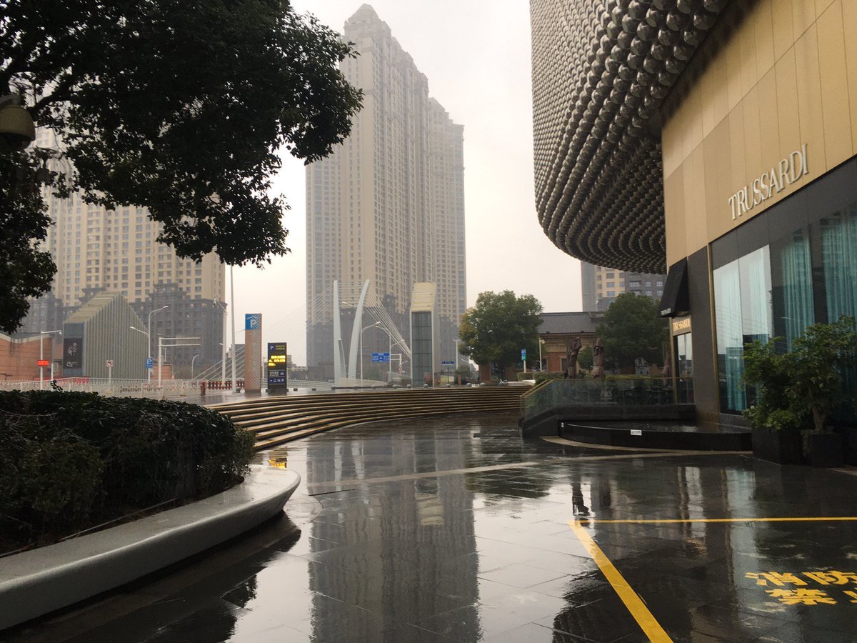 De Chinese stad Wuhan is veranderd in een spookstad nu er een lockdown is
