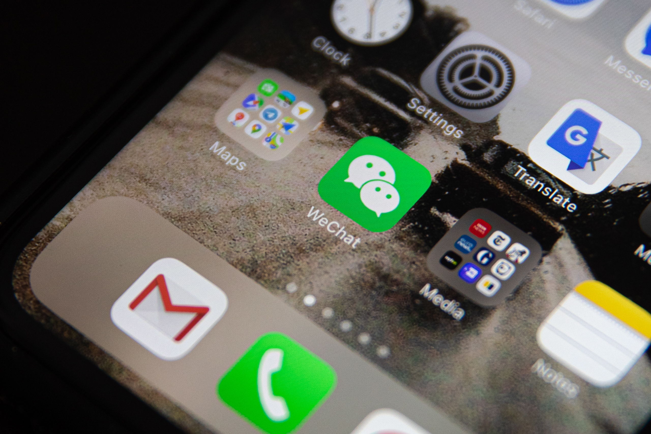 Een iPhone mét WeChat in Beijing
