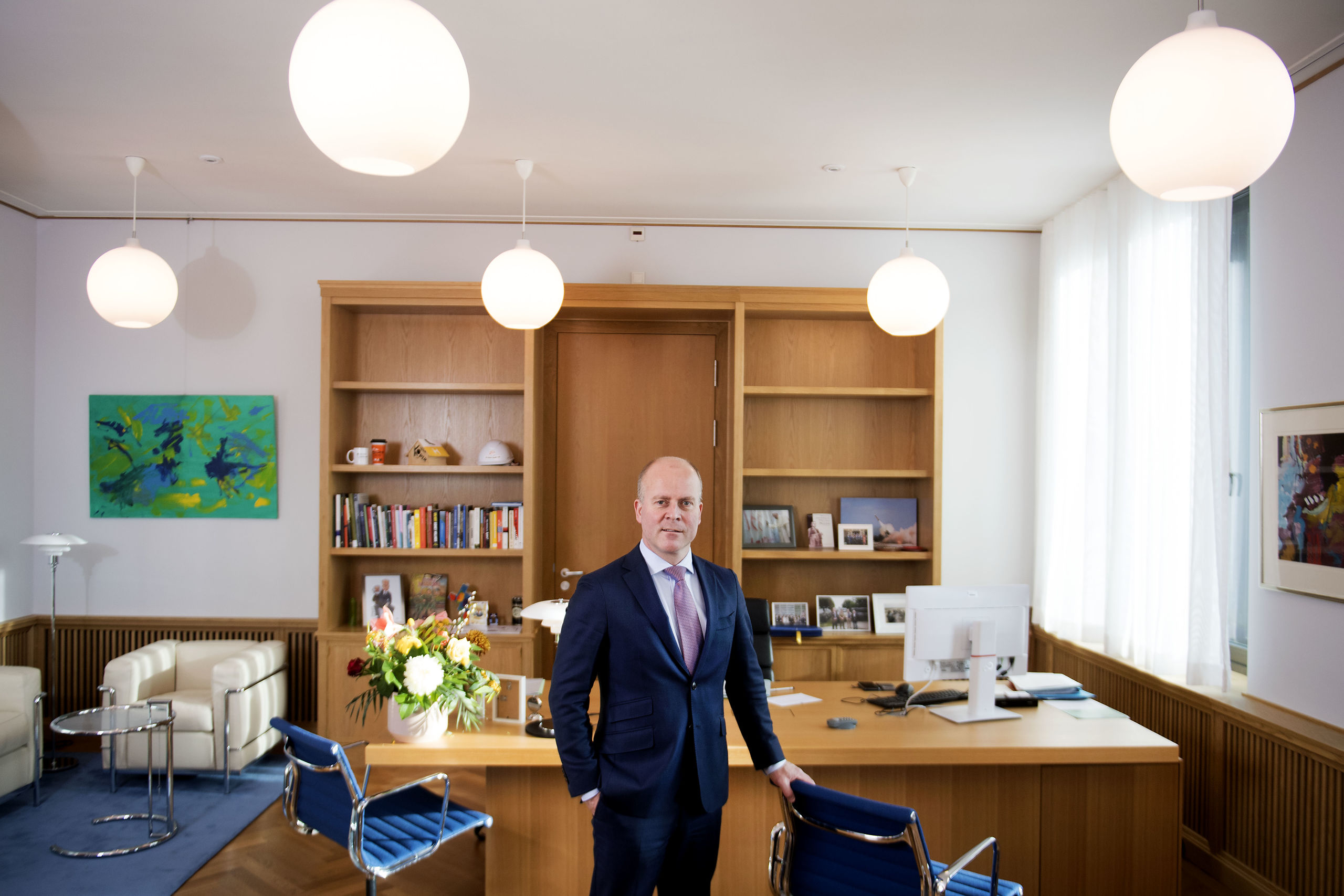 Staatssecretaris Raymond Knops (CDA) van Binnenlandse Zaken en Koninkrijksrelaties.