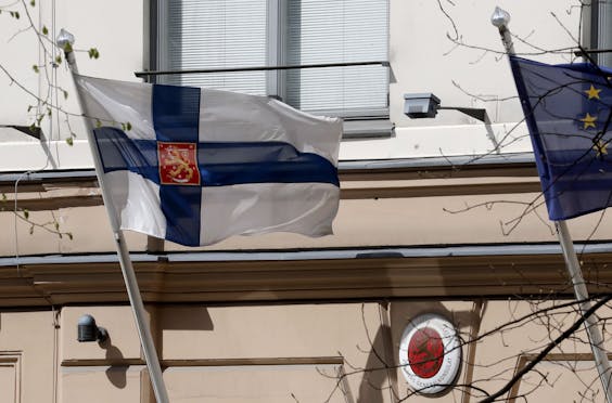 Het Consulaat-Generaal van Finland in St. Petersburg, Rusland.