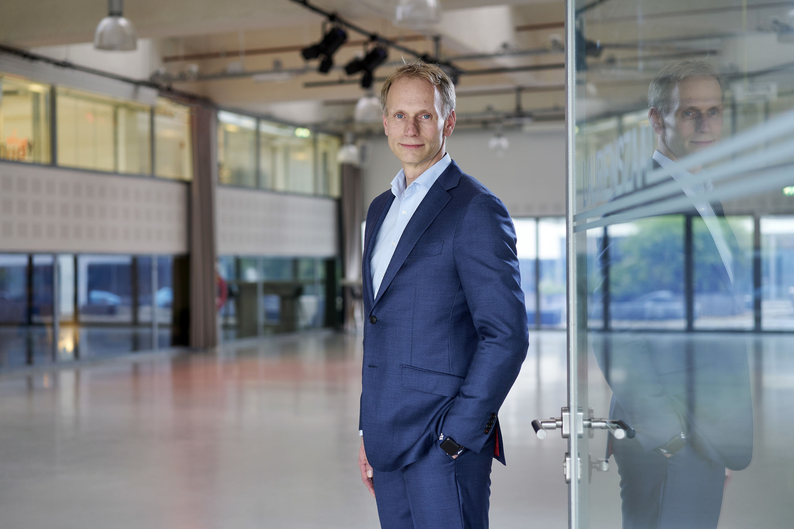 Portret van Mark Heine, CEO van Fugro