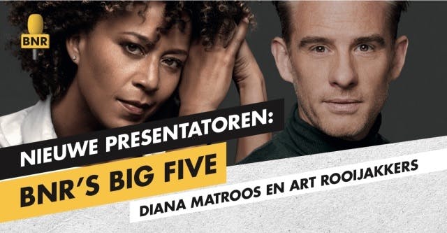 Art Rooijakkers en Diana Matroos nieuwe presentatoren BNR ...