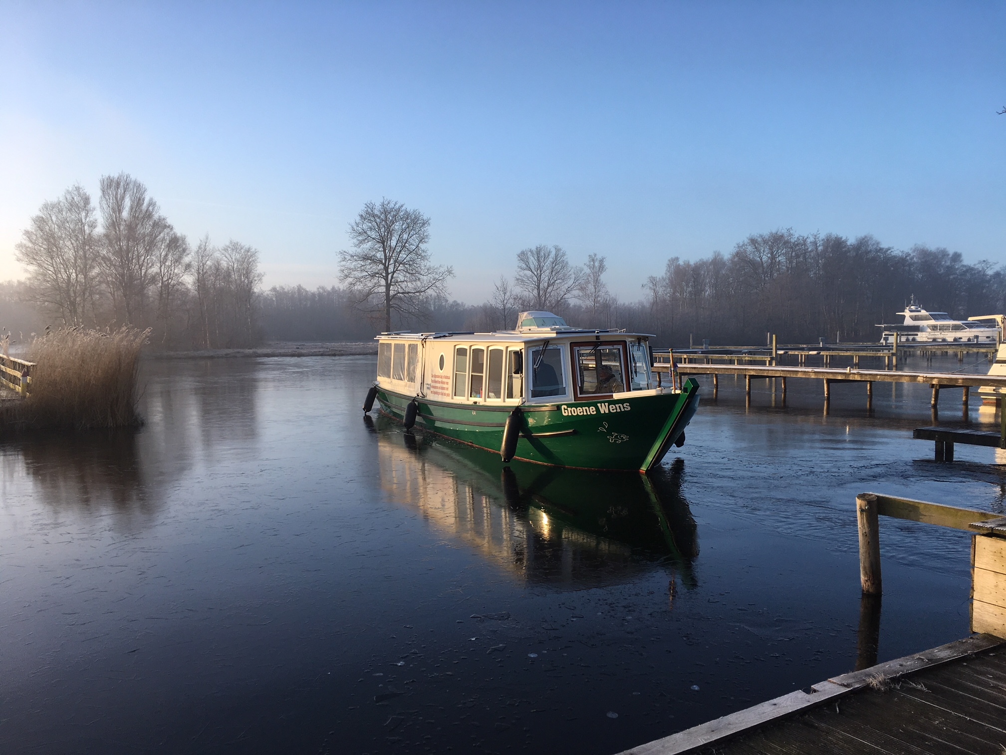 De stemboot in Steenwijk