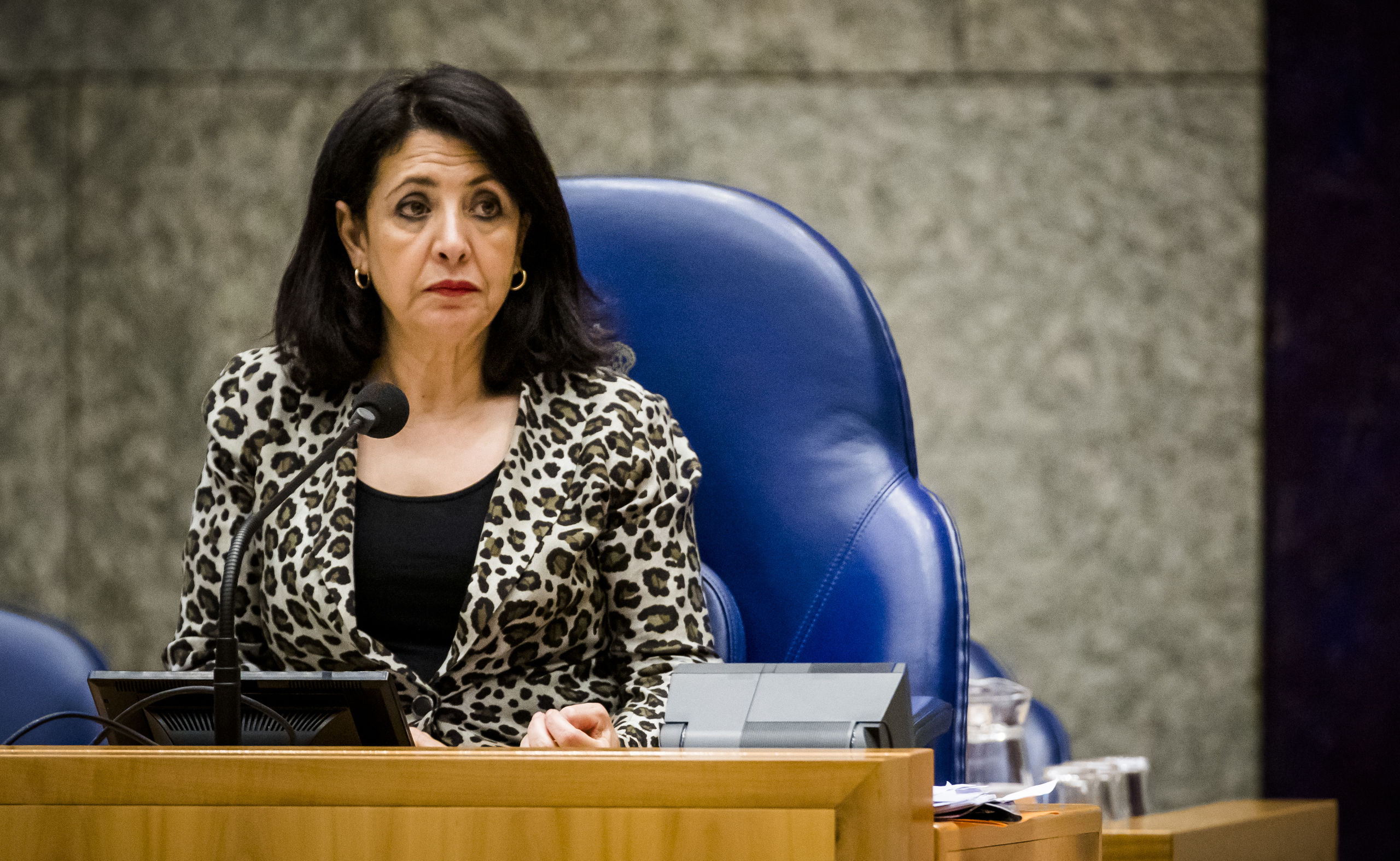Kamervoorzitter Khadija Arib