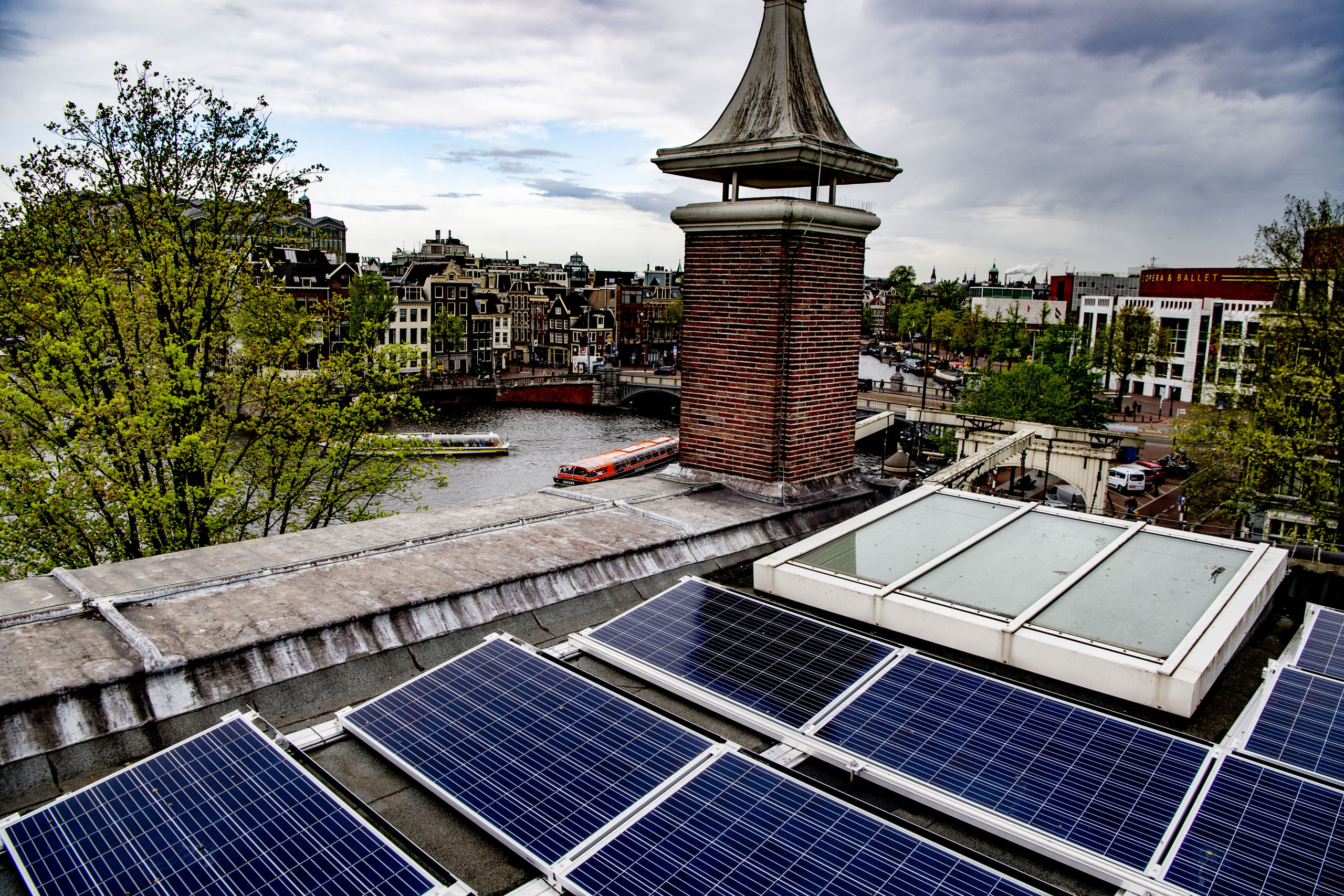 Museum de Hermitage in Amsterdam is voorzien van 316 zonnepanelen