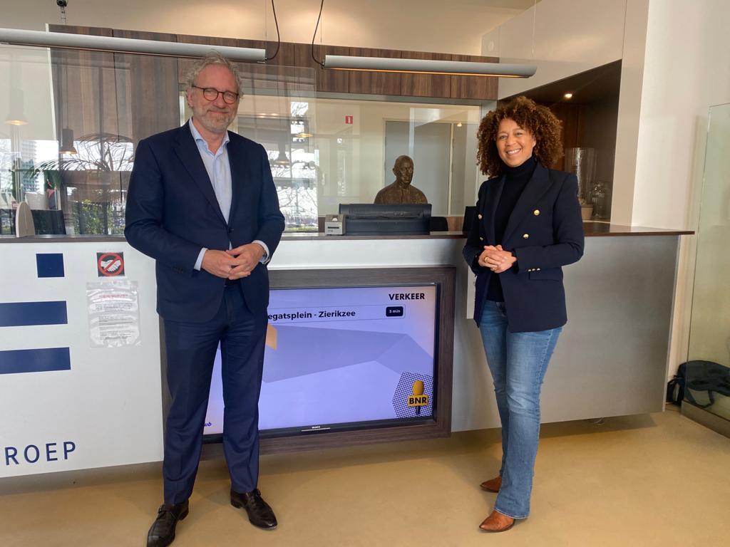 Thom de Graaf en Diana Matroos