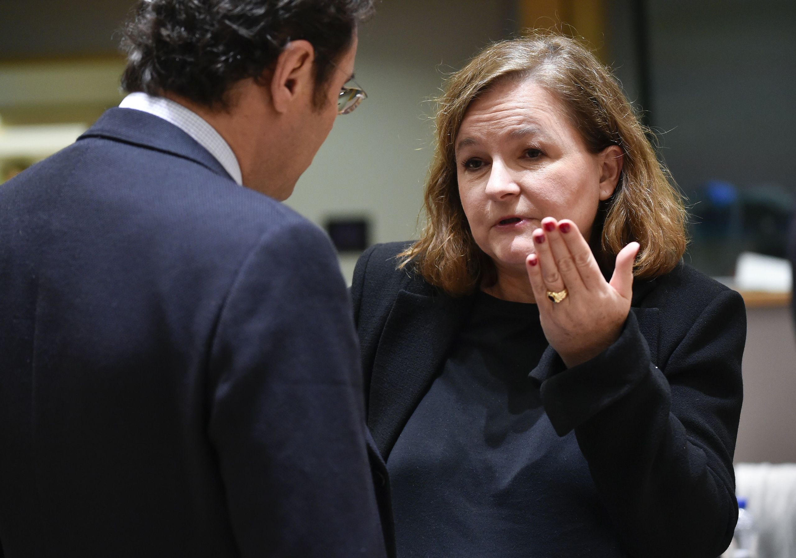 De Franse minister van Buitenlandse Zaken Nathalie Loiseau