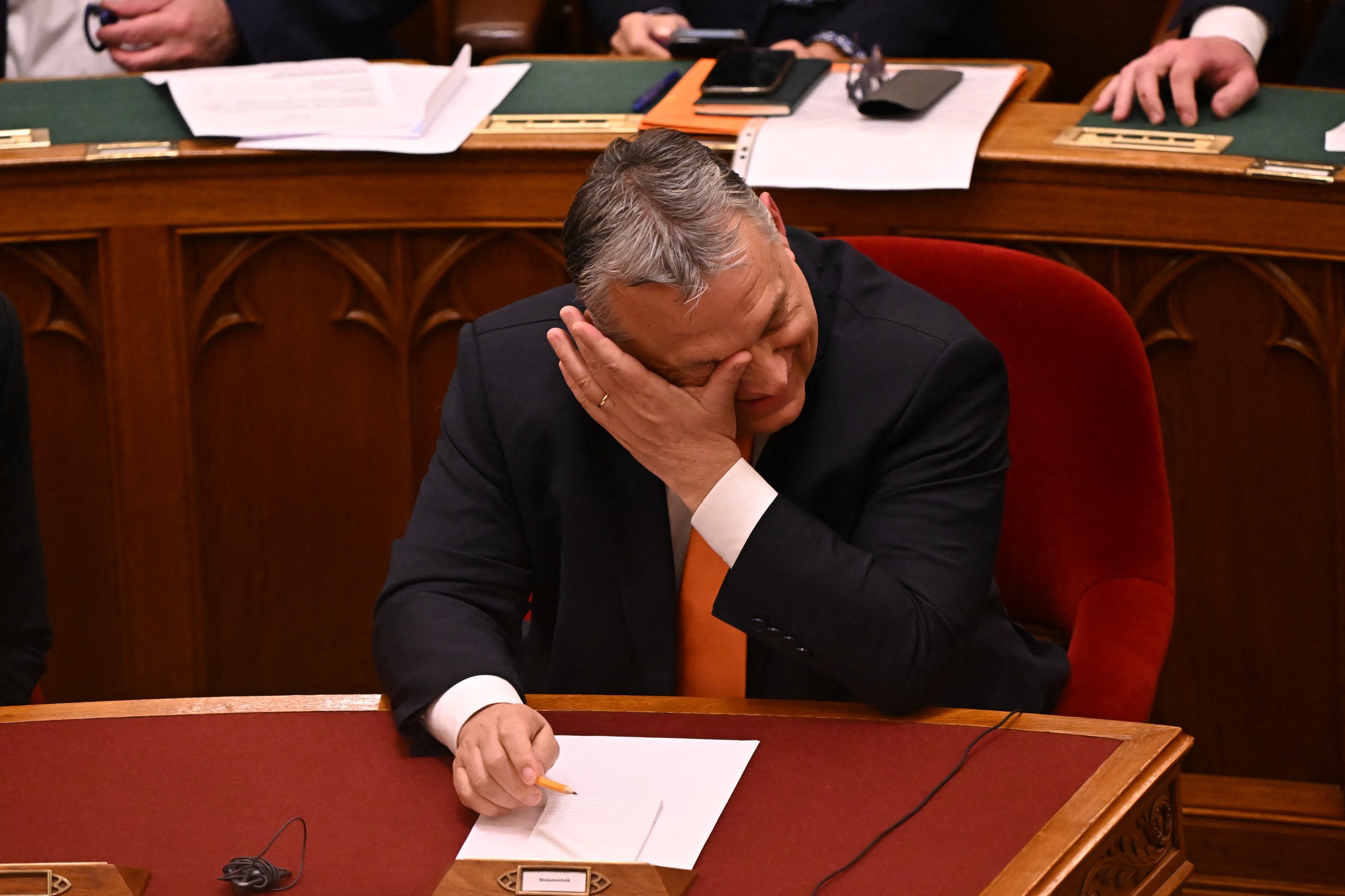 De Hongaarse premier Viktor Orbán. Het Hongaarse parlement heeft met een overweldigende meerderheid een reeks hervormingen goedgekeurd om de onafhankelijkheid van de rechterlijke macht te verbeteren. Dat meldt Bloomberg. 