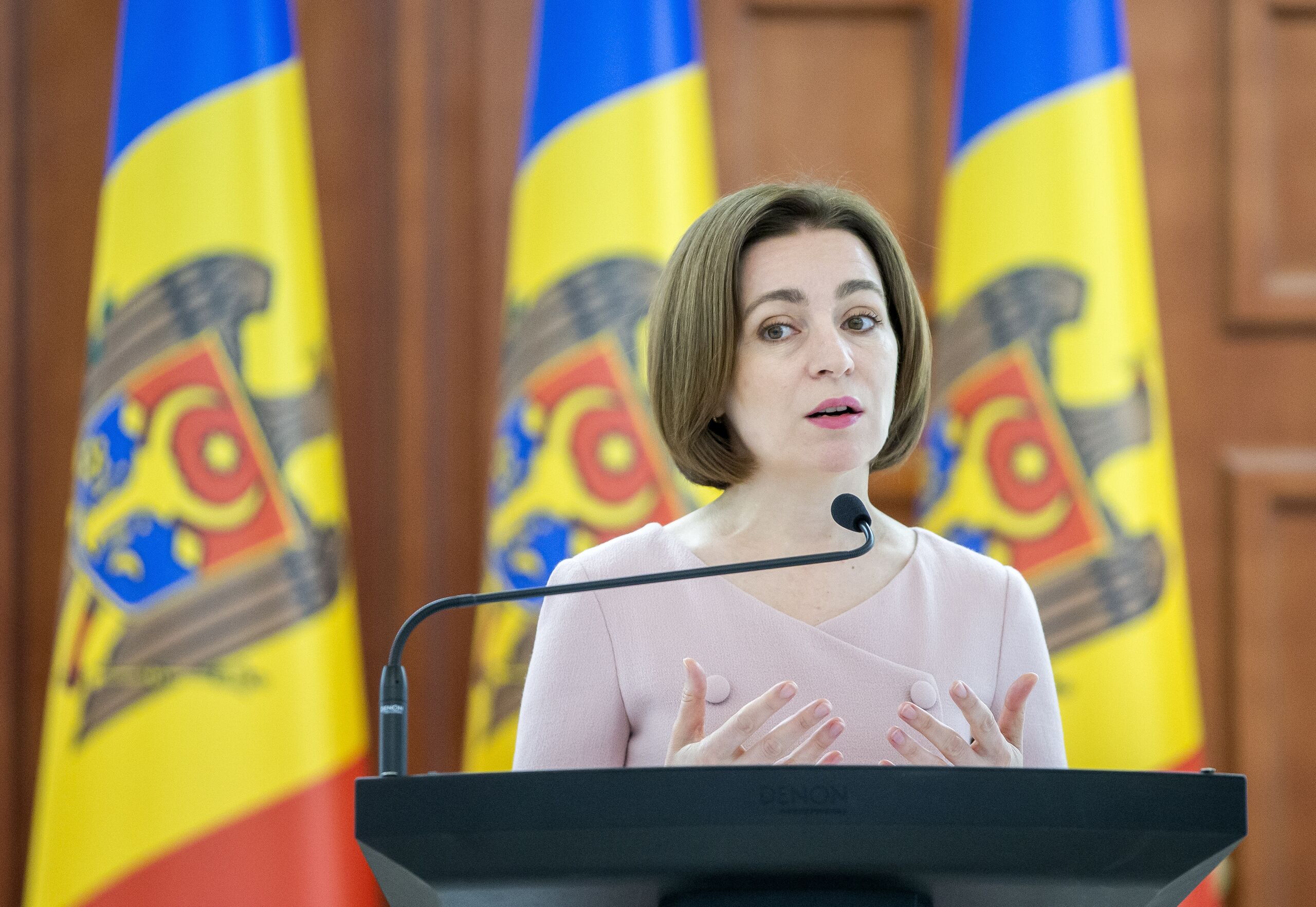 President Maia Sandu van Moldavië 